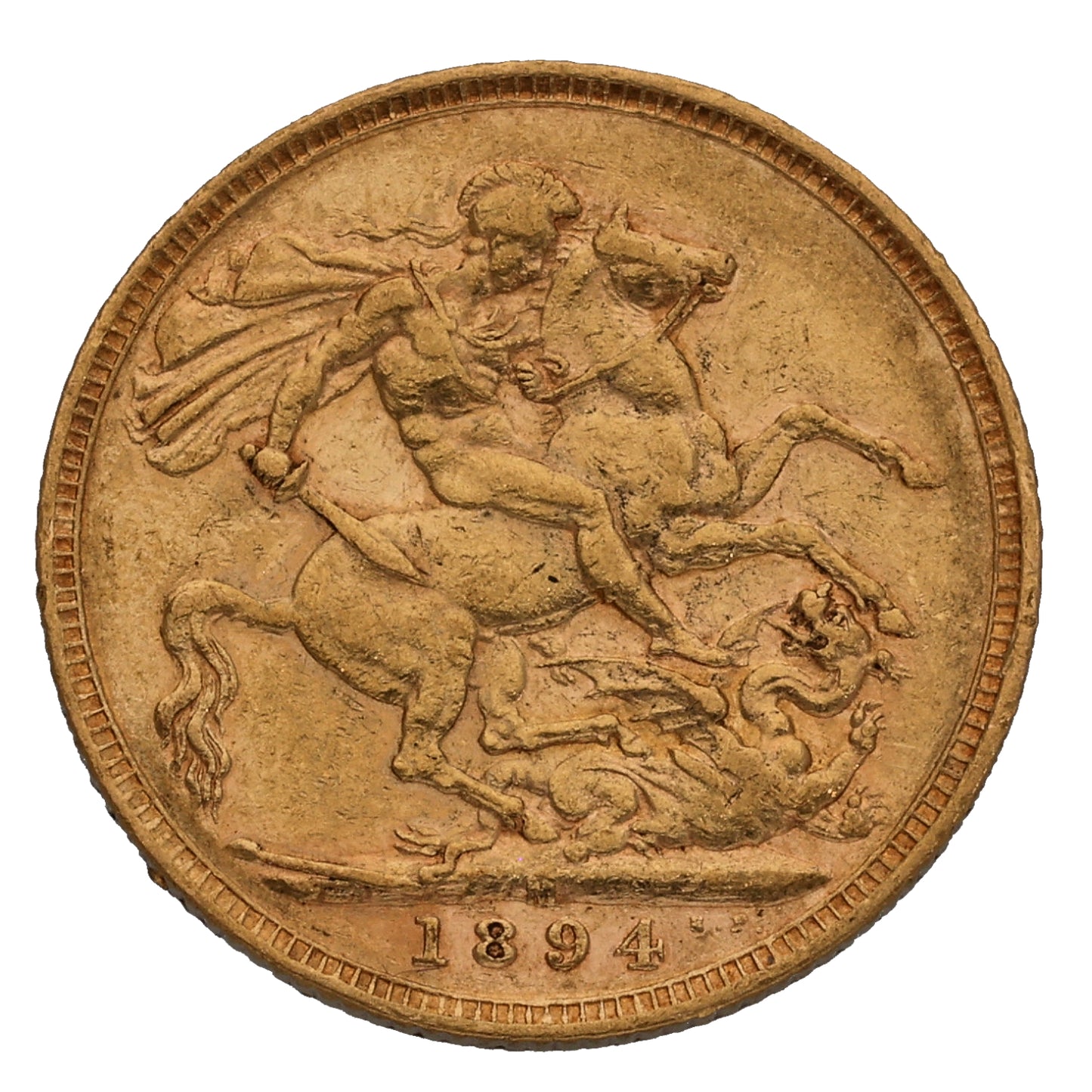 22ct Gold Queen Victoria Full Sovereign Coin 1894