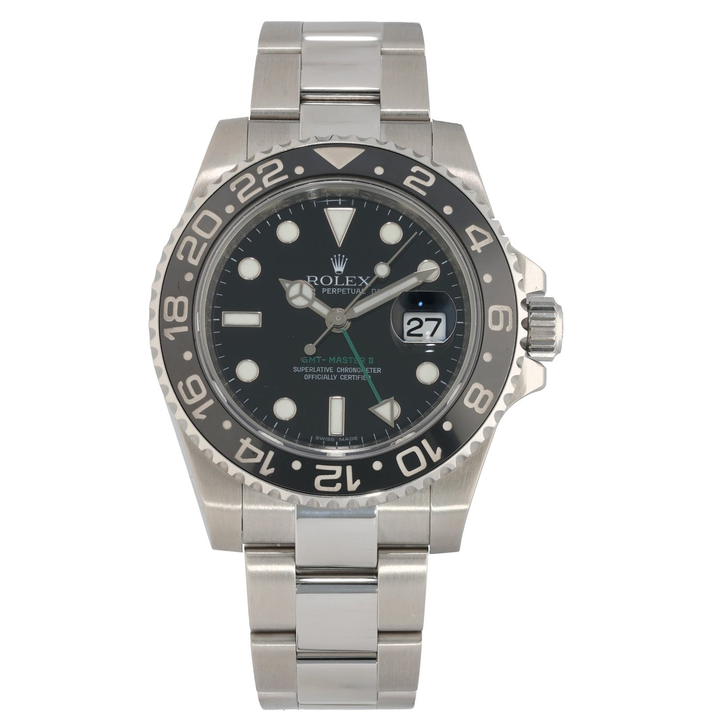 Rolex GMT Master II 116710 LN 40mm Stainless Steel Watch