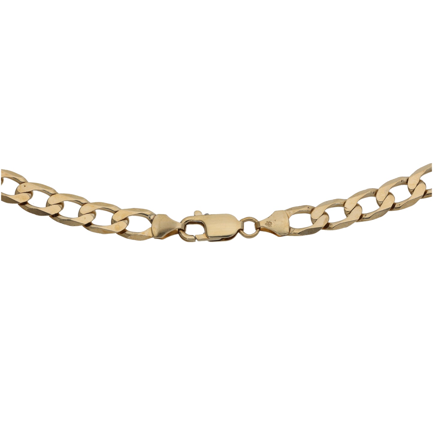 9ct Gold Curb Chain 20"