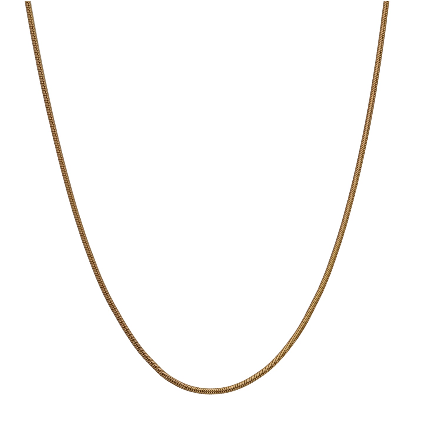 9ct Gold Snake Chain 18"