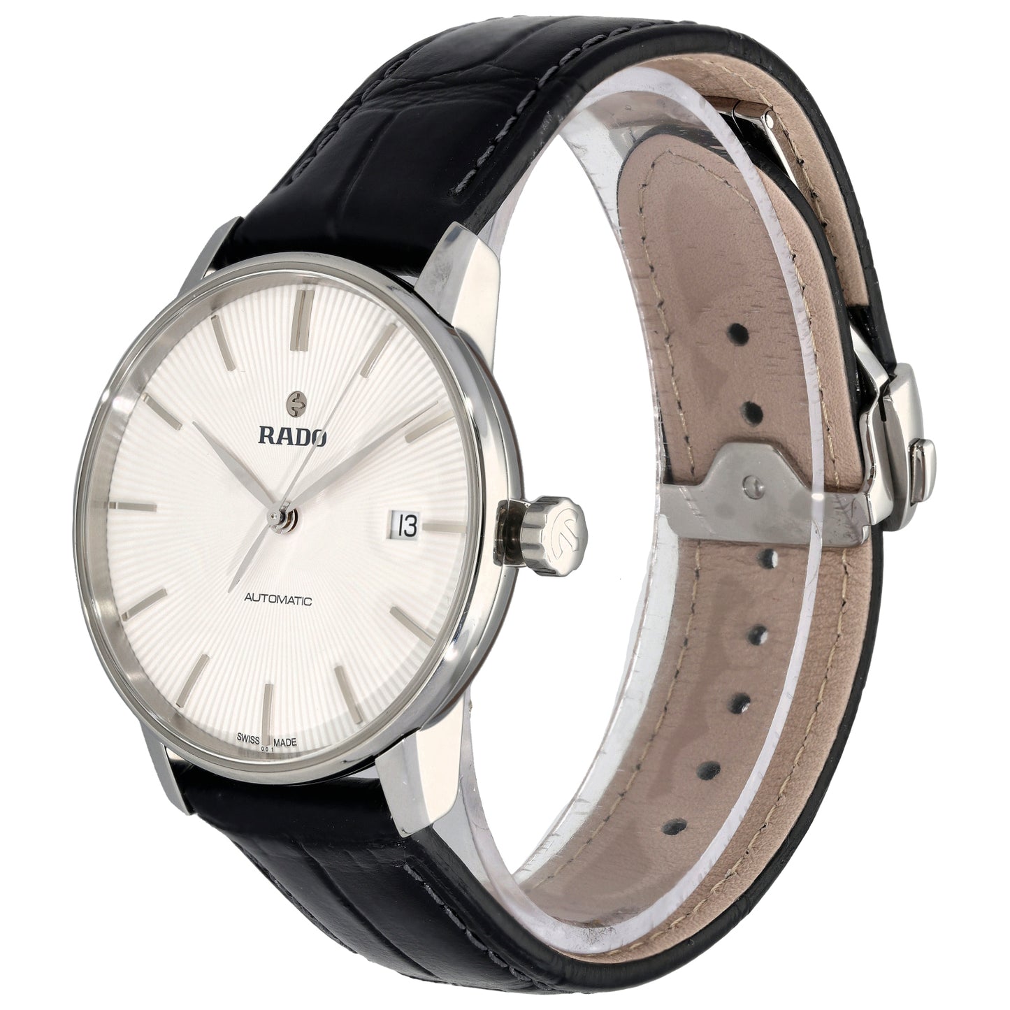 Rado Coupole 763.3860.4 38mm Stainless Steel Watch