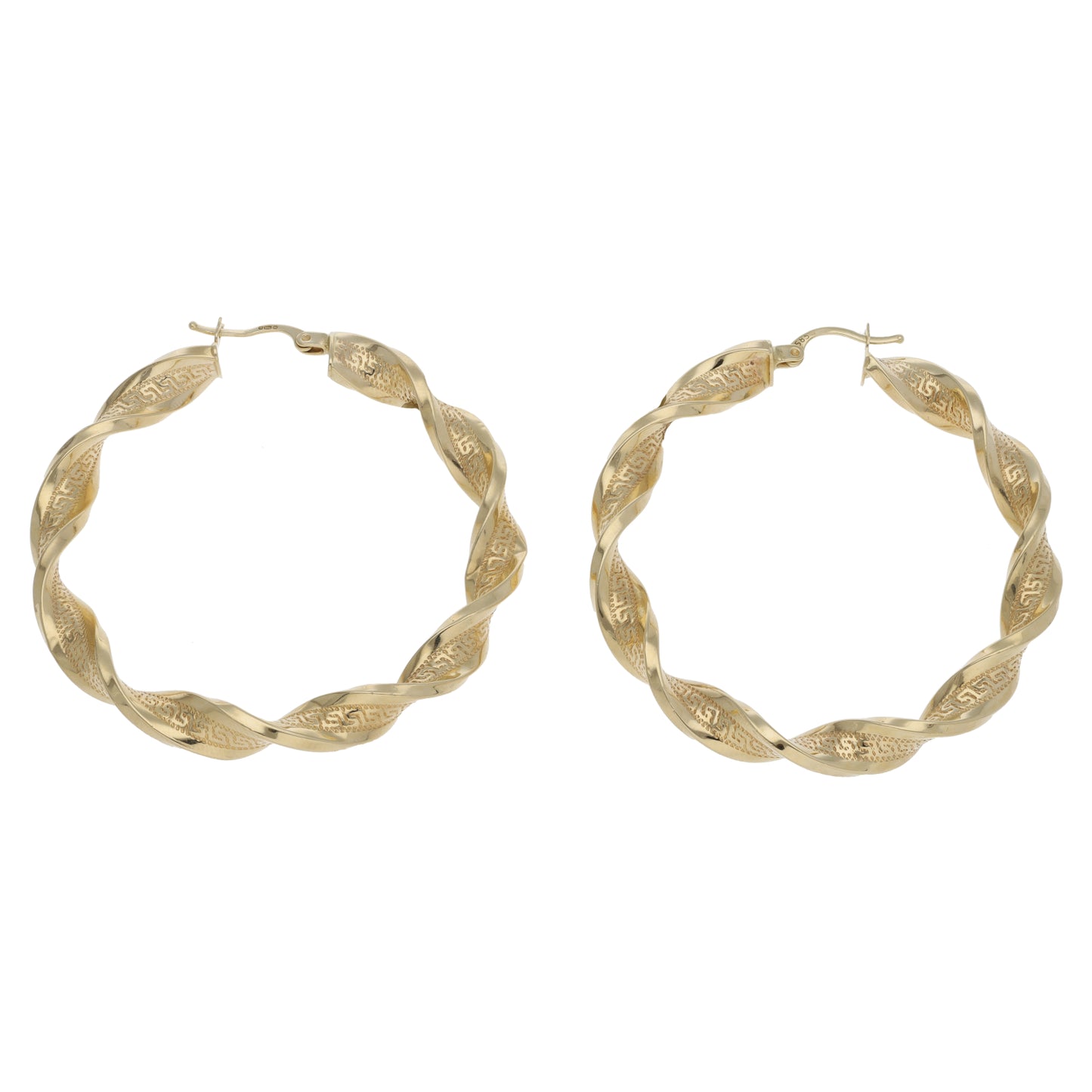 14ct Gold Hoop Earrings