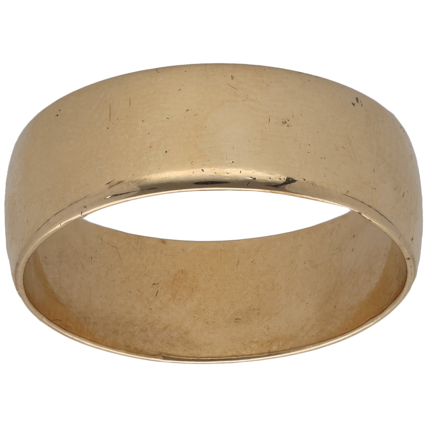 9ct Gold Plain Wedding Ring Size Y