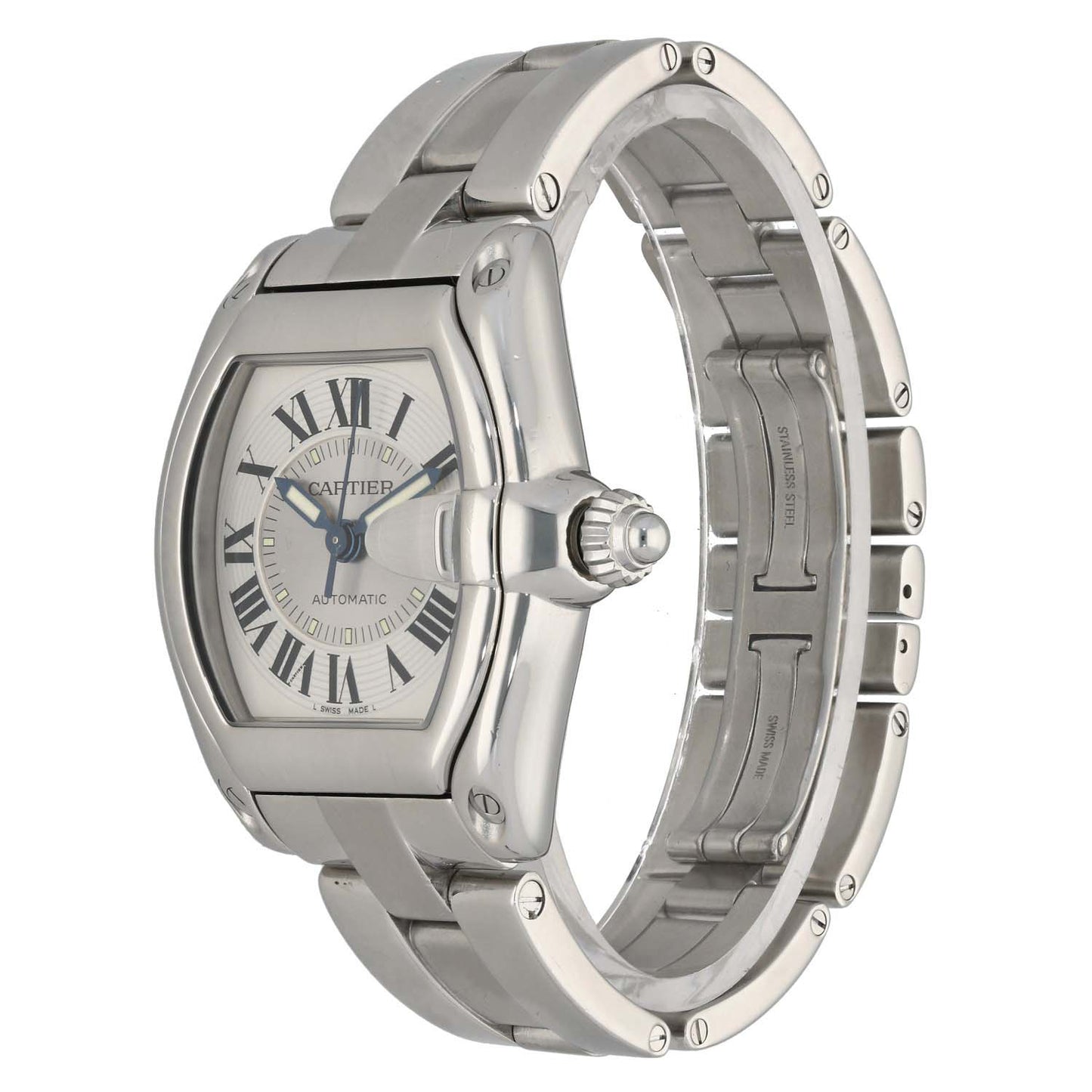 Cartier Roadster W62000V3 38mm Stainless Steel Watch
