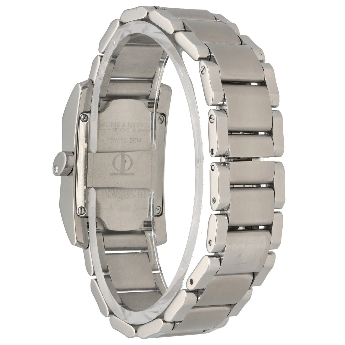 Baume Et Mercier Hampton 65516 22mm Stainless Steel Watch
