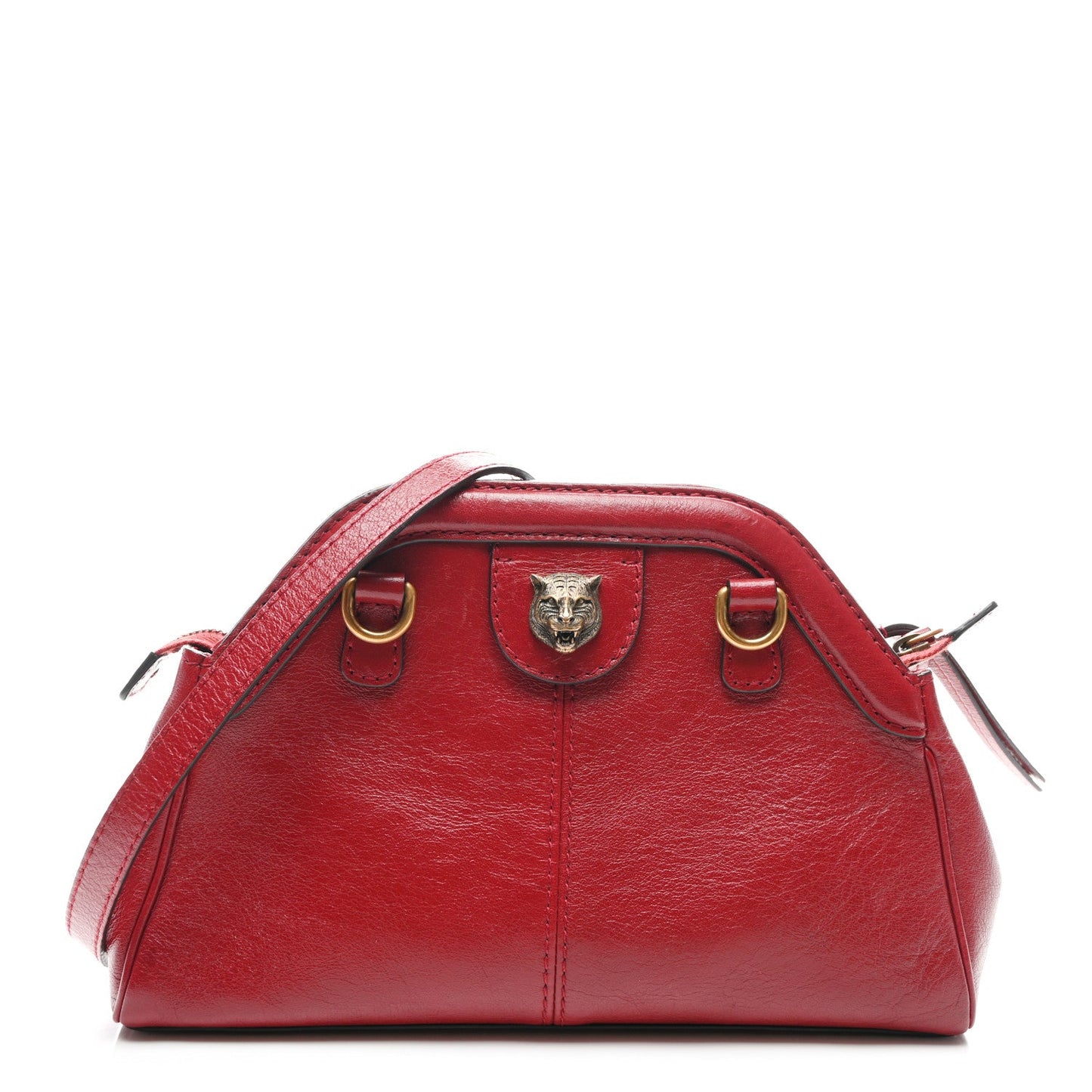 Gucci Re(belle) Small Piuma Lux Calfskin Leather Bag - Romantic Cerise