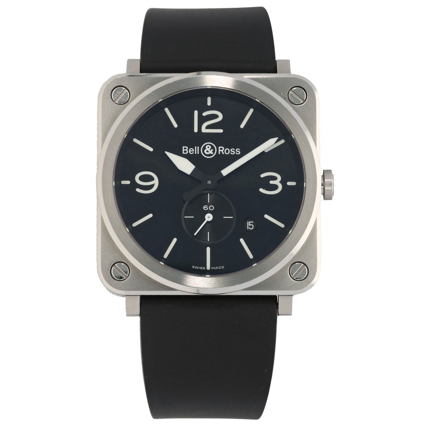 Bell & Ross BR S Heritage BRS-64-S 39mm Stainless Steel Watch