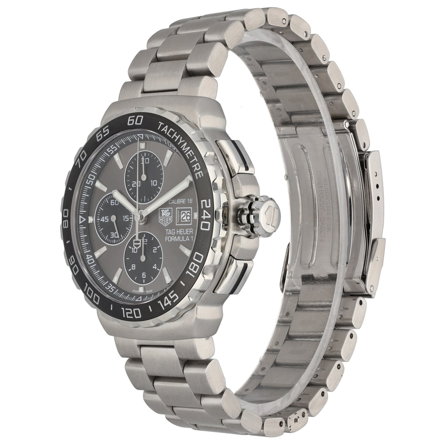 Tag Heuer Formula 1 CAU2010 44mm Stainless Steel Watch