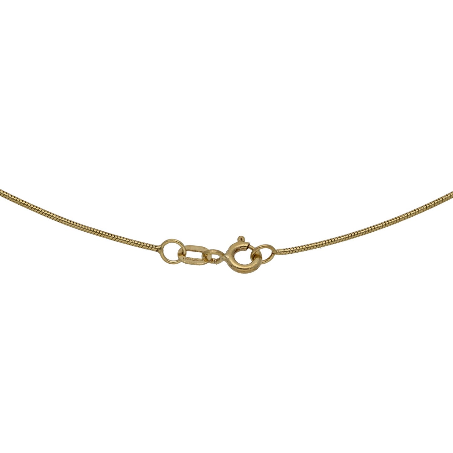 9ct Gold Fancy Necklace 16"