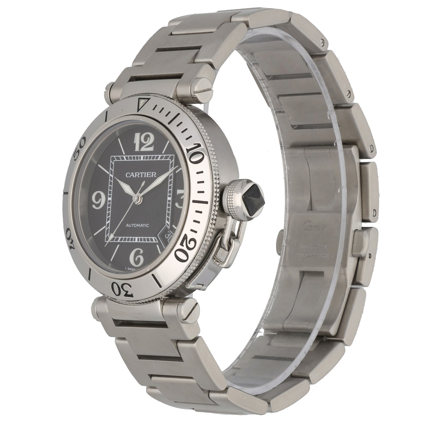 Cartier Pasha 2790 40mm Stainless Steel Watch