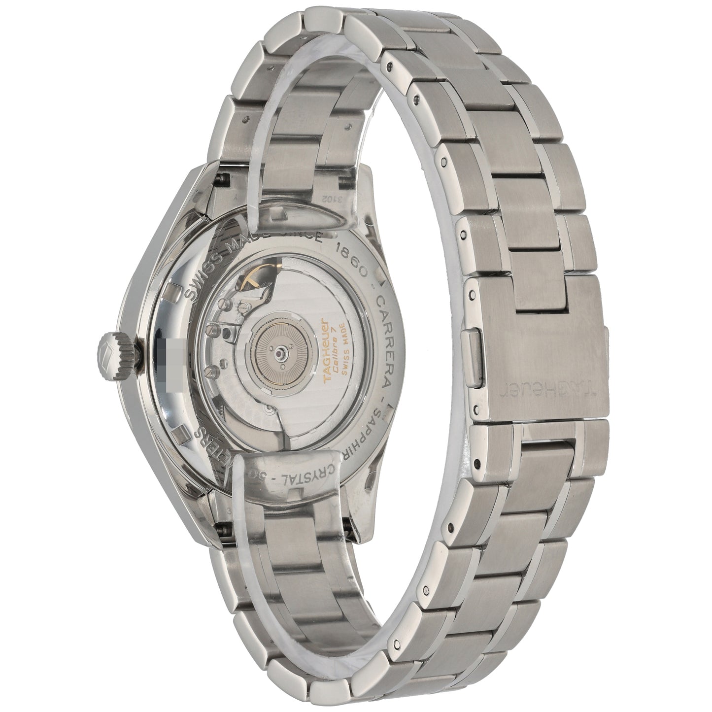 Tag Heuer Carrera WV2115-0 39mm Stainless Steel Watch