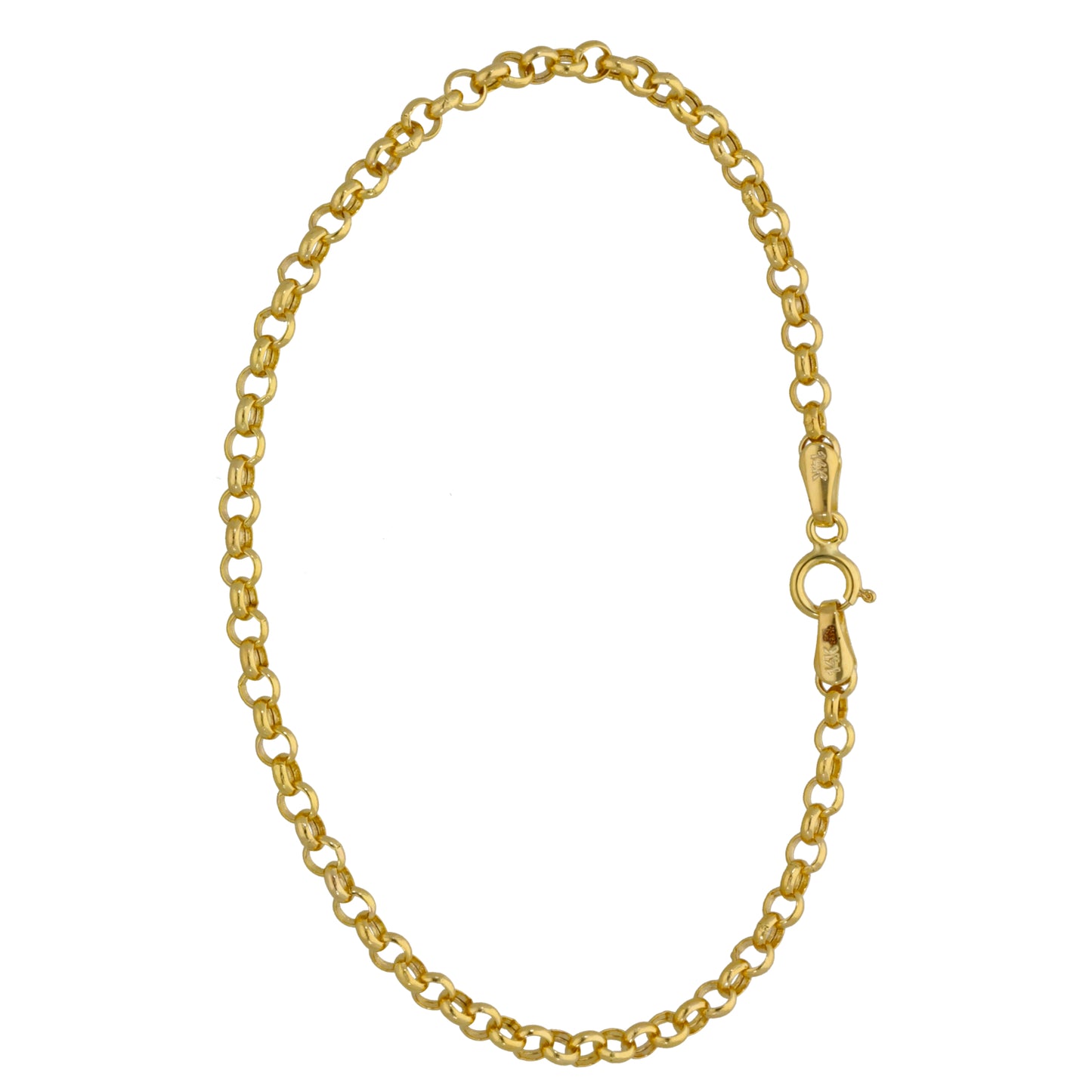 New 14ct Gold Belcher Bracelet