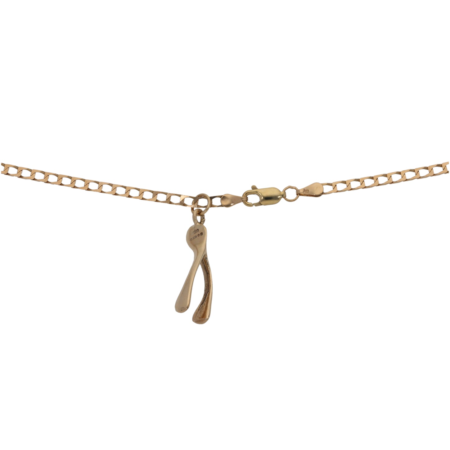 9ct Gold Alternative Pendant With Chain