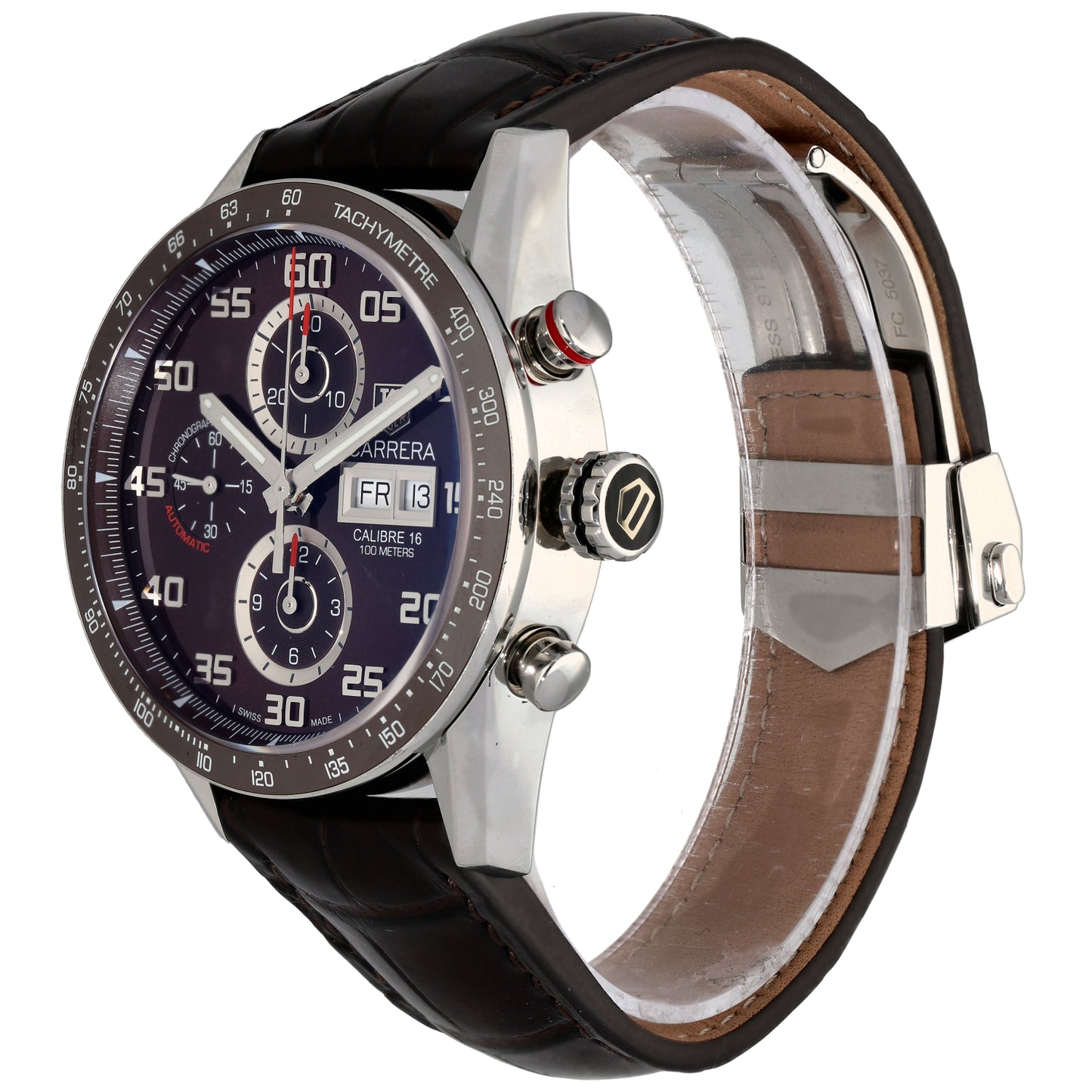 Tag Heuer Carrera CV2A1S 43mm Stainless Steel Watch