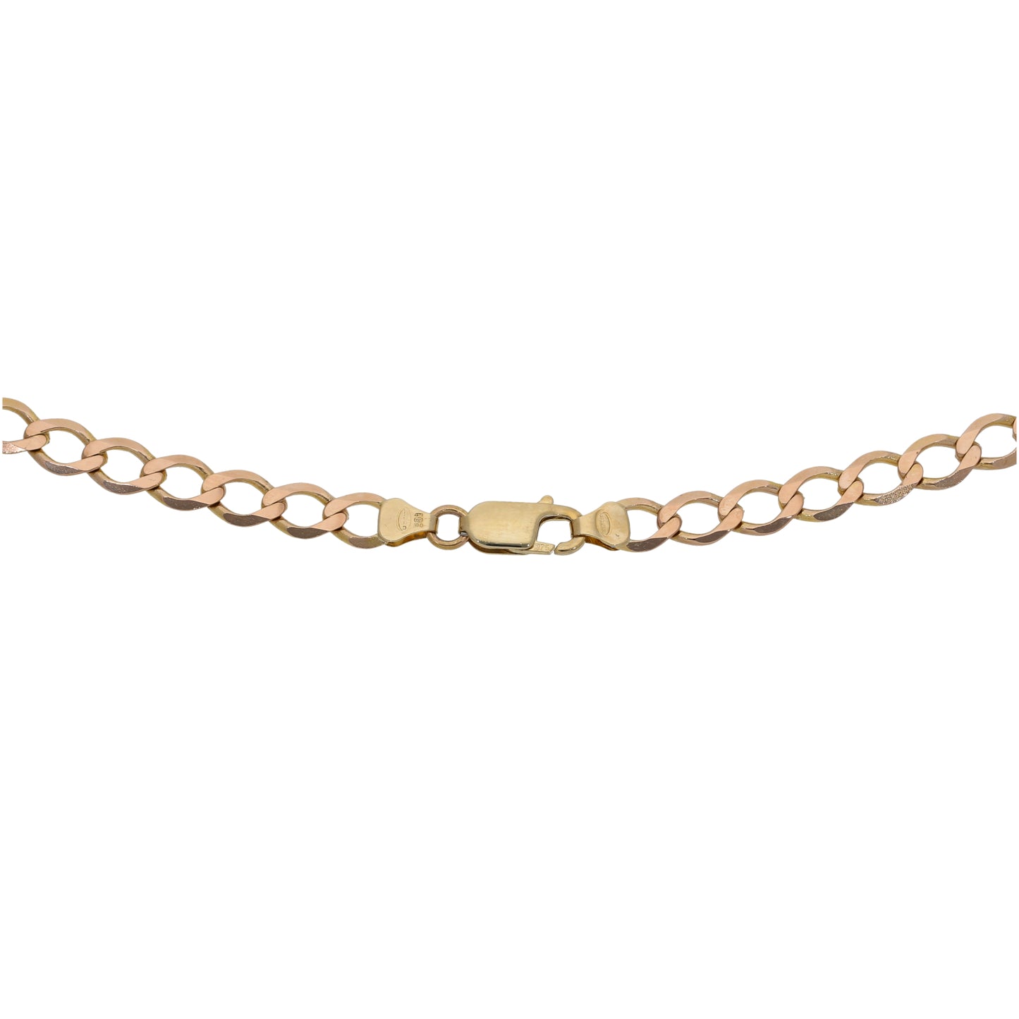 9ct Gold Curb Chain 24"