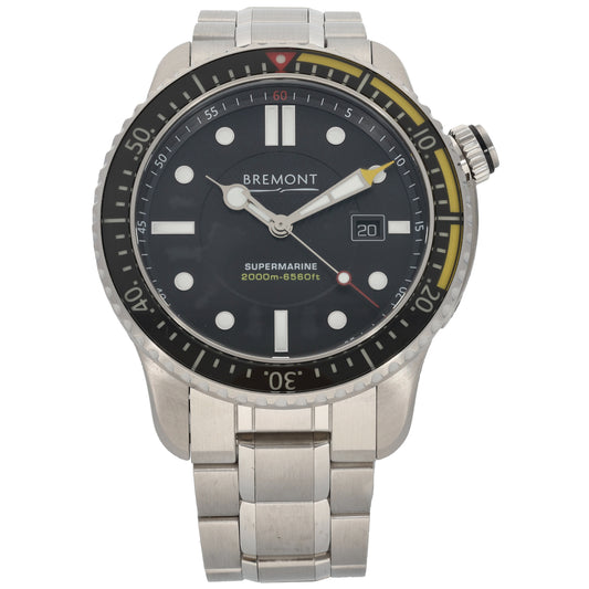 Bremont Supermarine S2000-YL-B 44mm Stainless Steel Watch