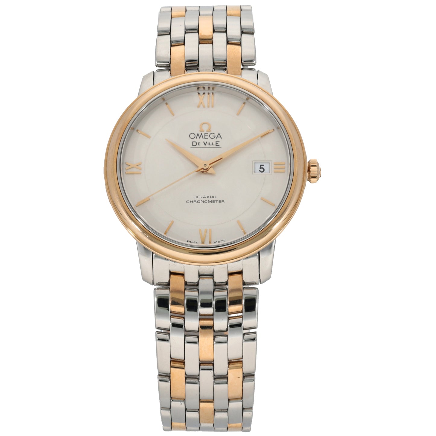 Omega De Ville Prestige 424.20.37.20.02.002 36.8mm Bi-Colour Watch