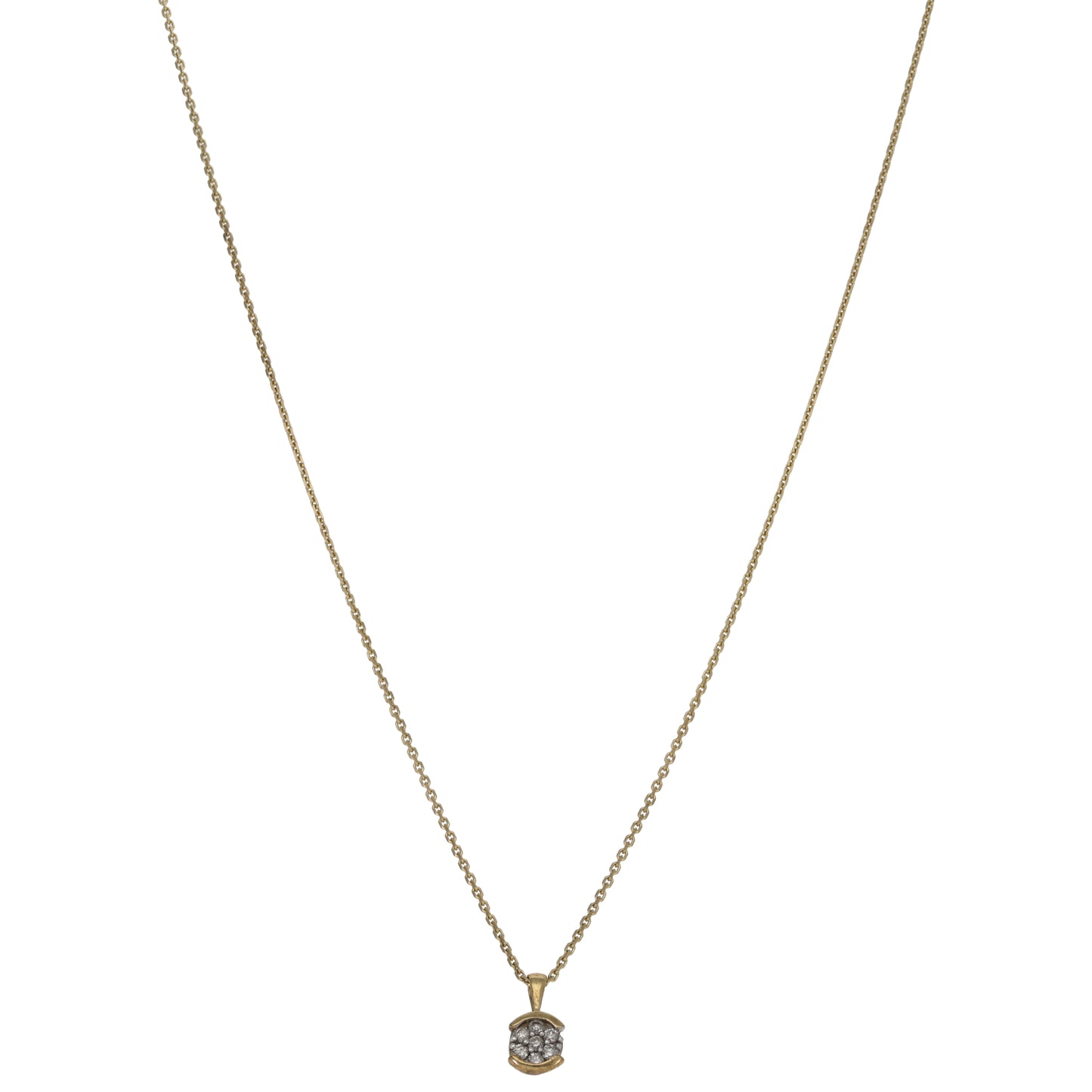 9ct Gold 0.22ct Diamond Earrings & Pendant Set