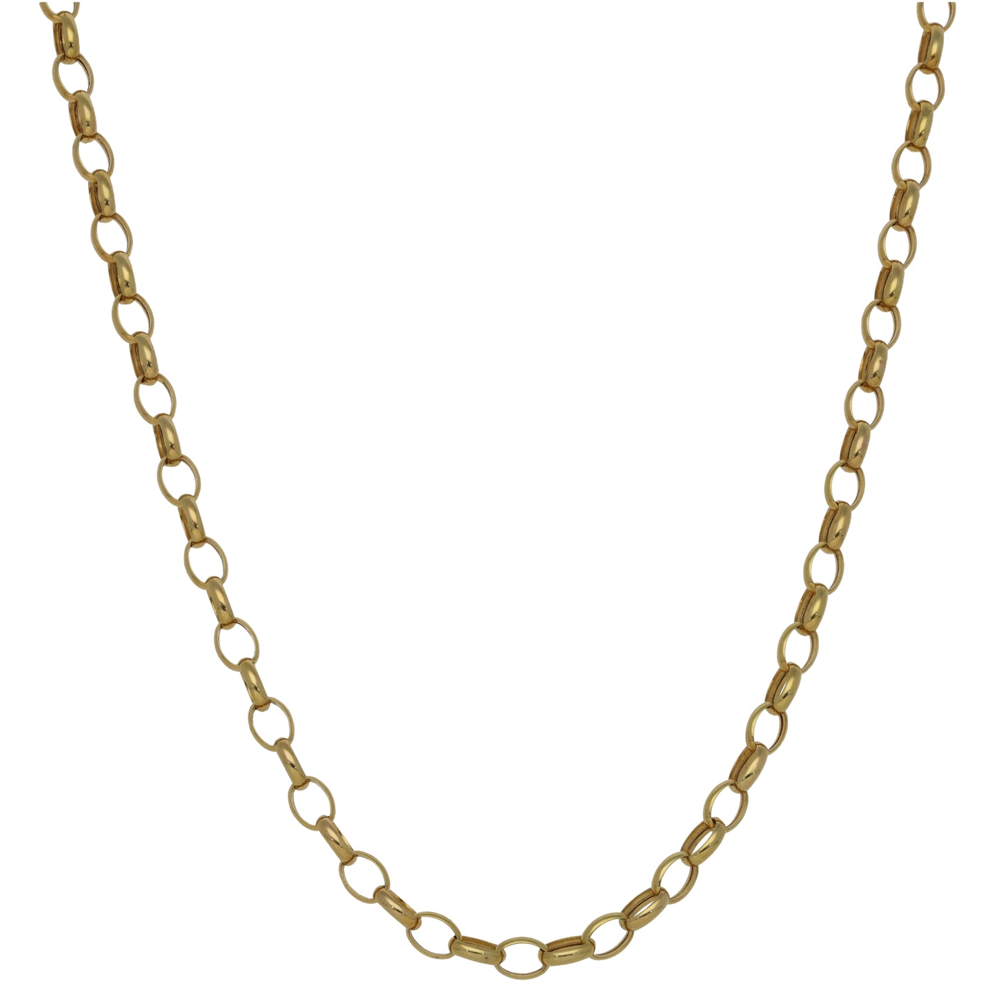 9ct Gold Belcher Chain 24"