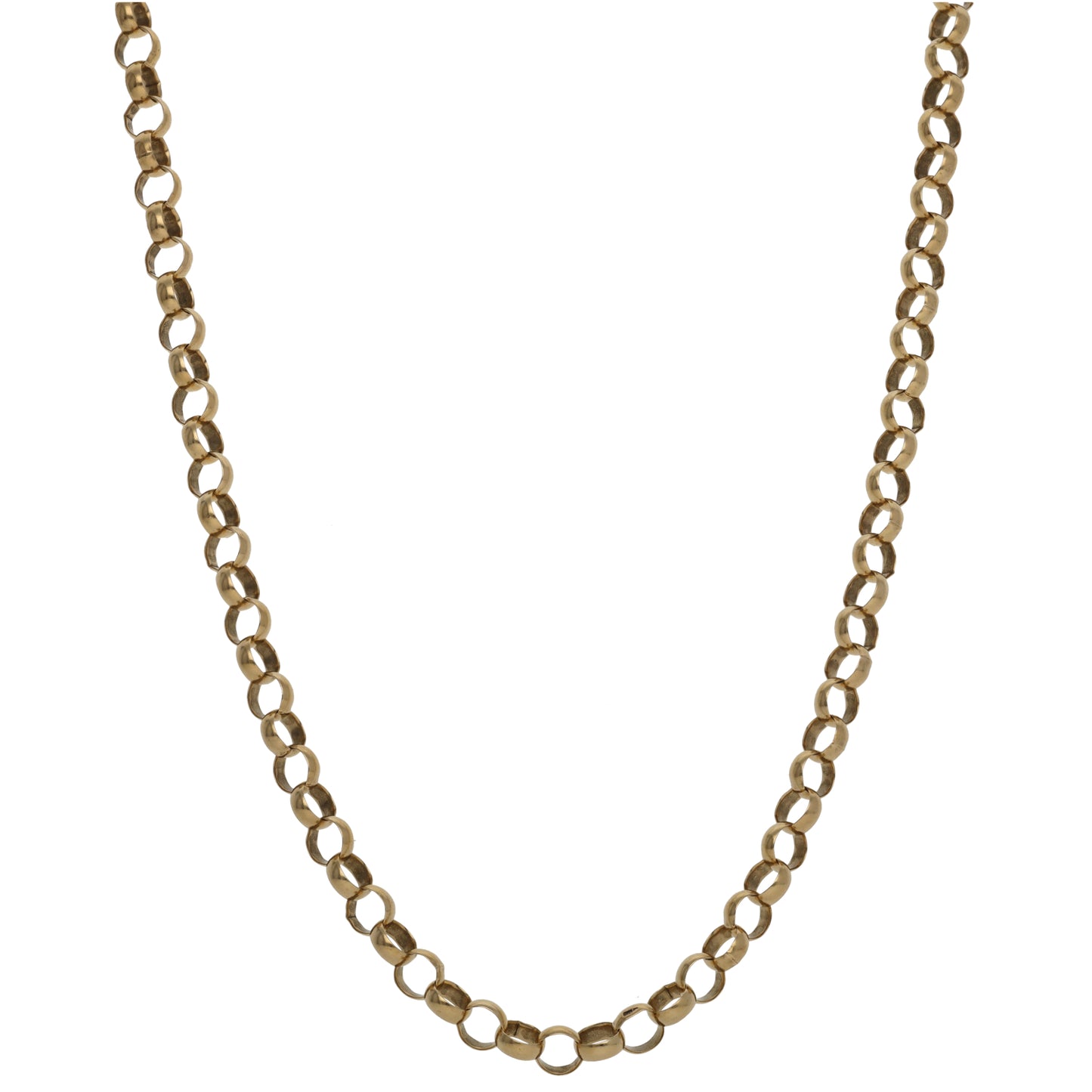 9ct Gold Belcher Chain 20"