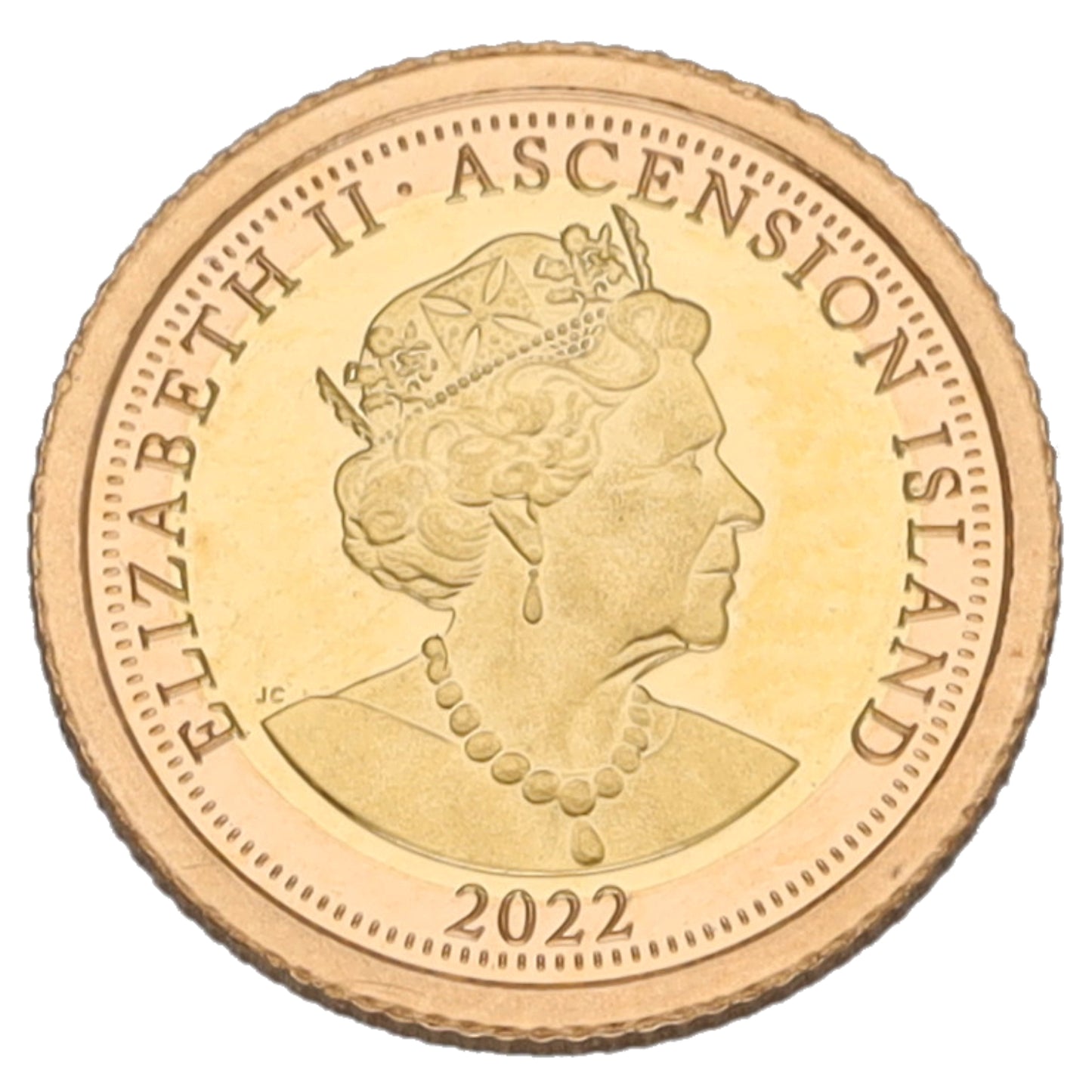22ct Gold St George & Dragon Eighth Sovereign Coin 2022
