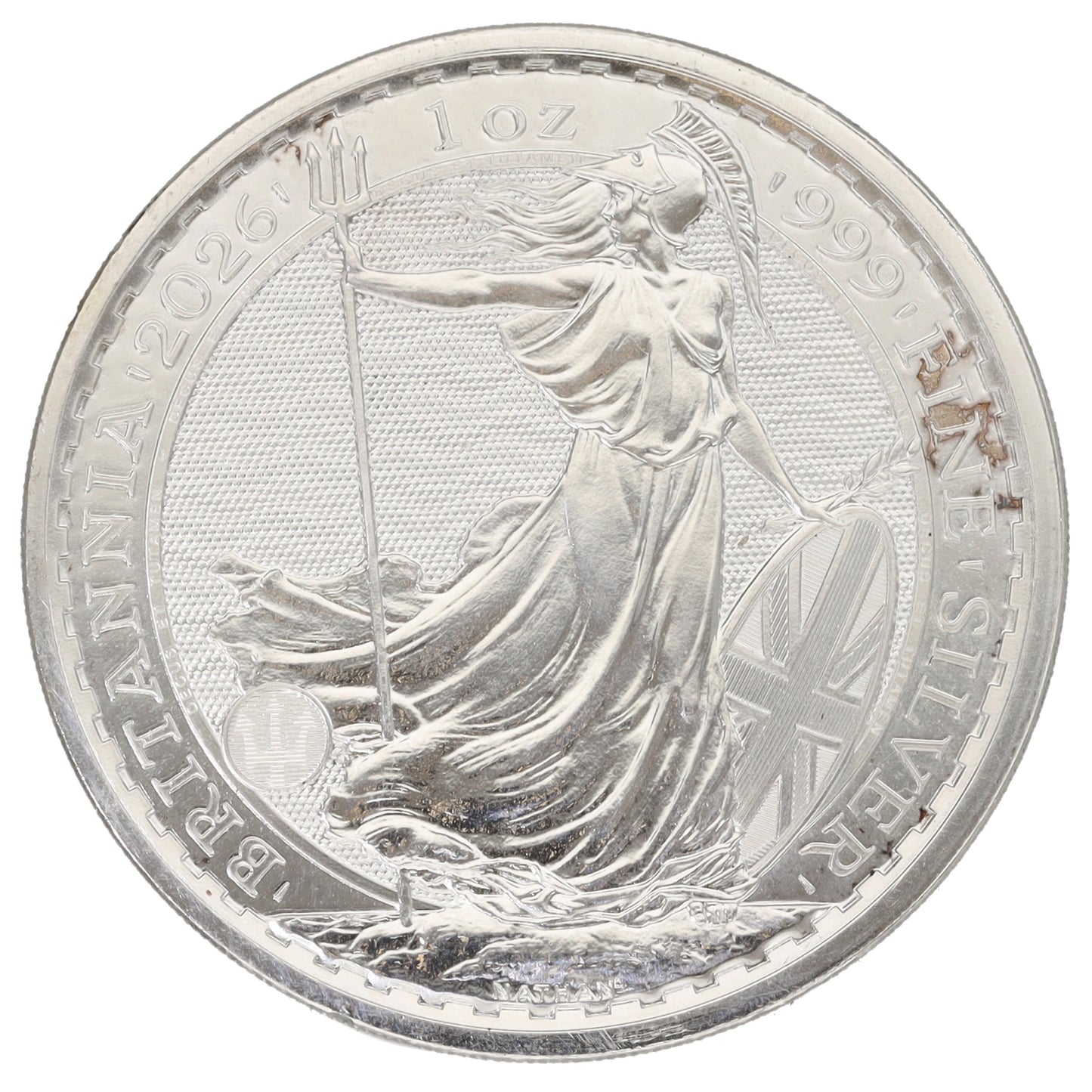 Fine Silver King Charles III 1 OZ Britannia Coin 2026