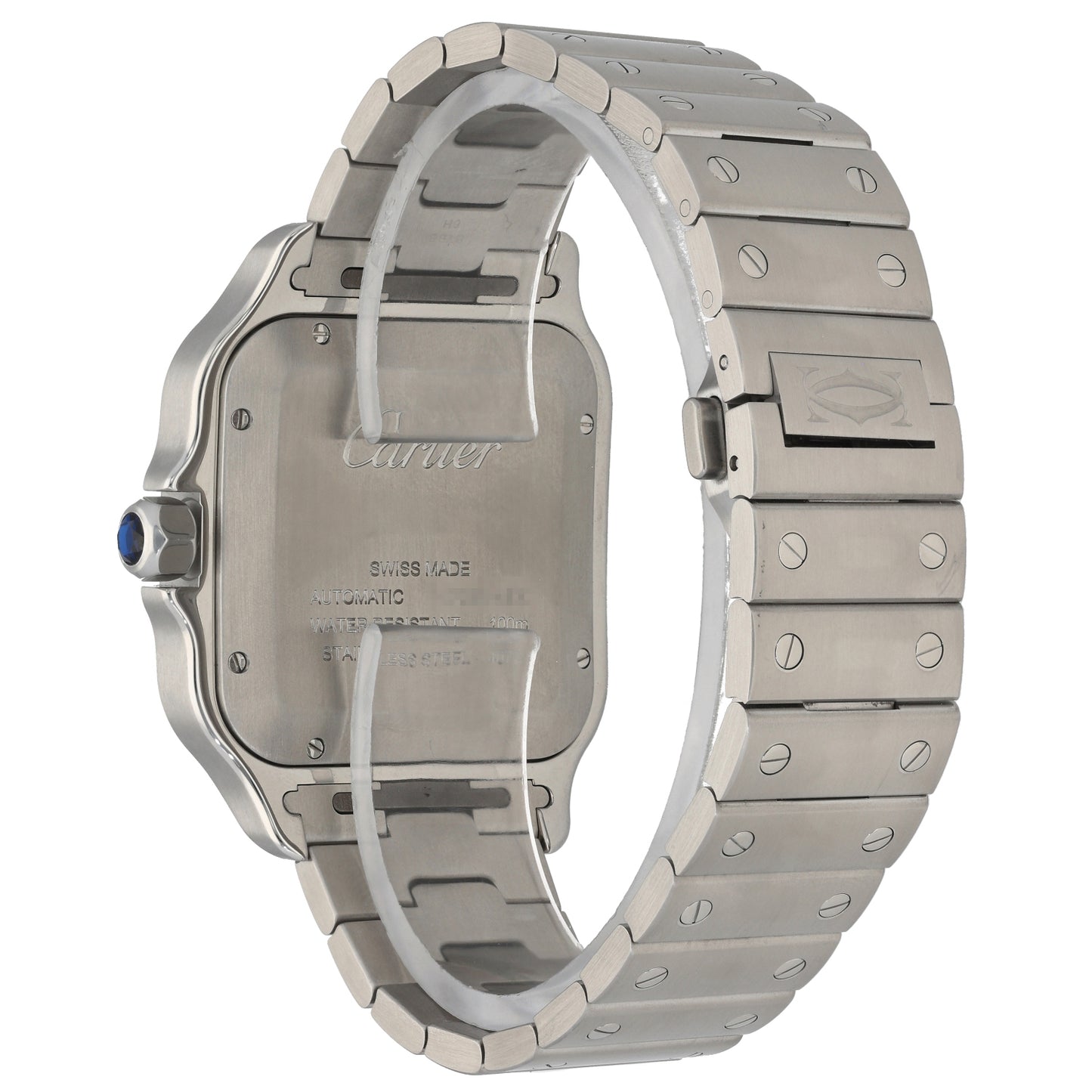 Cartier Santos De Cartier WSSA0030 38mm Stainless Steel Watch