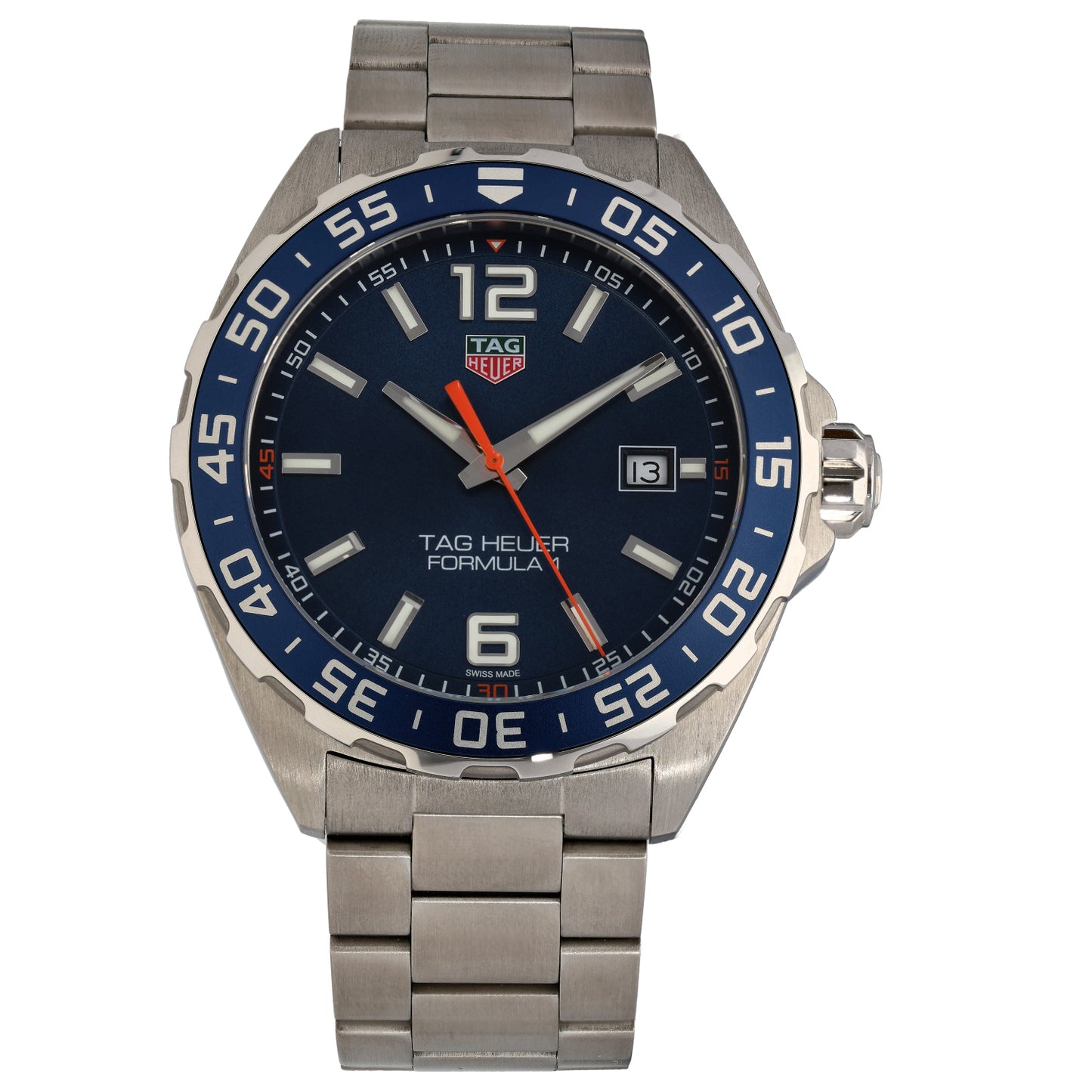 Tag Heuer Formula 1 WAZ1010 43mm Stainless Steel Watch