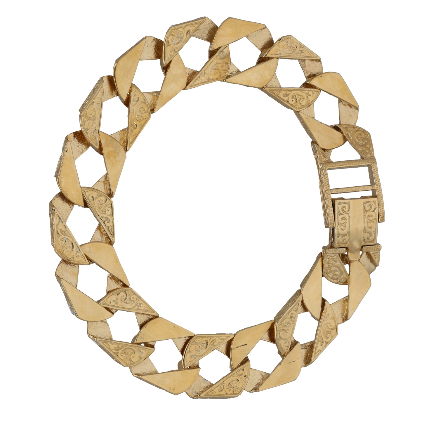 9ct Gold Curb Bracelet