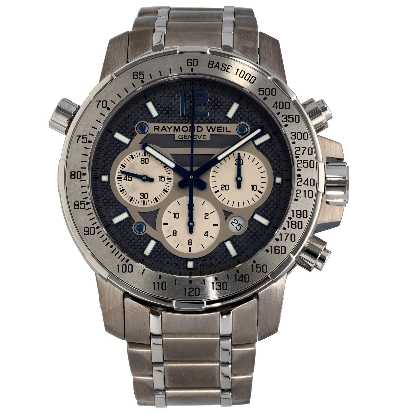 Raymond Weil Nabucco 7800 46mm Titanium Watch