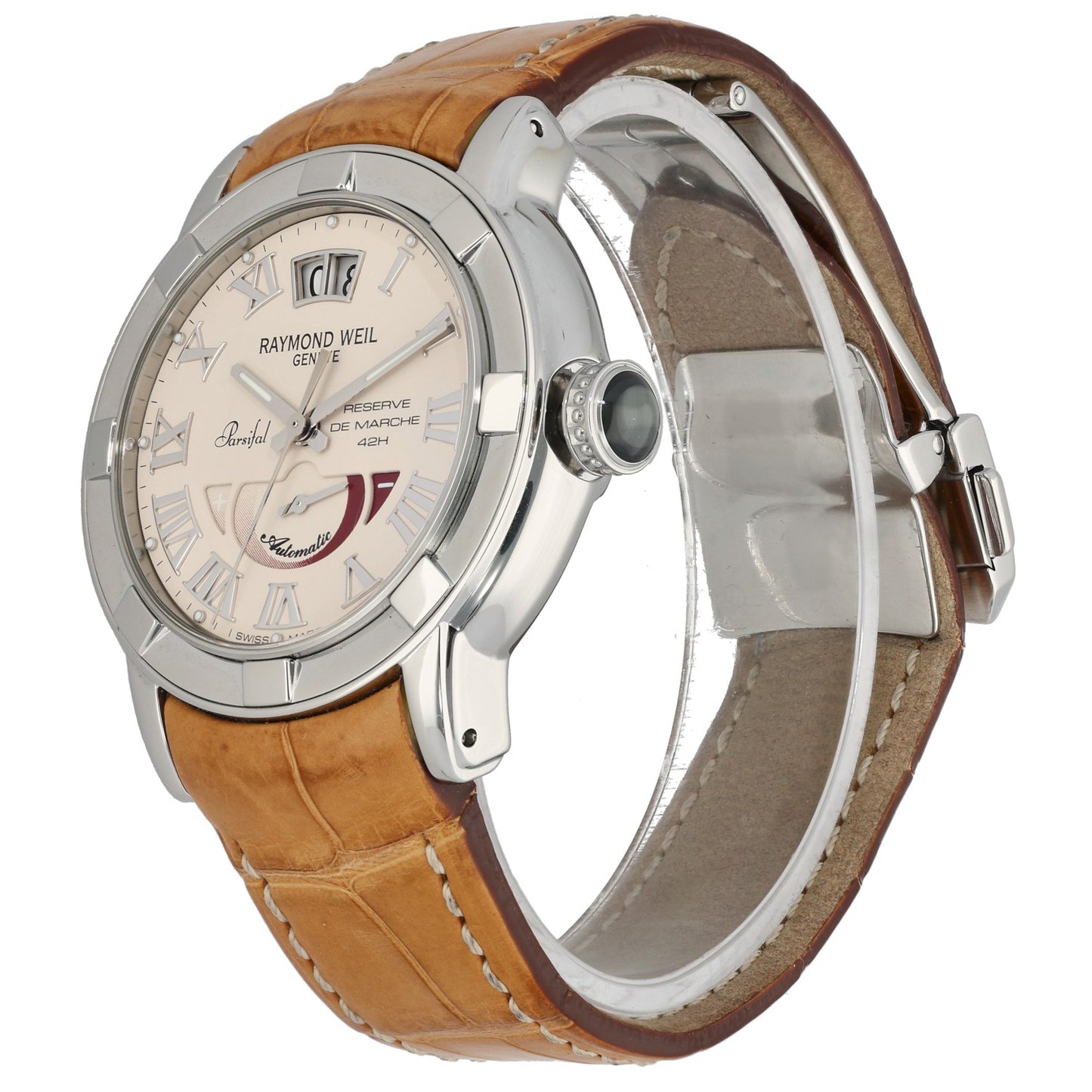 Raymond Weil Parsifal 2843 38mm Stainless Steel Watch