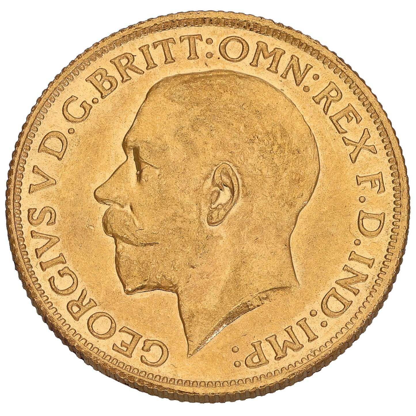 22ct Gold King George V Full Sovereign Coin 1925