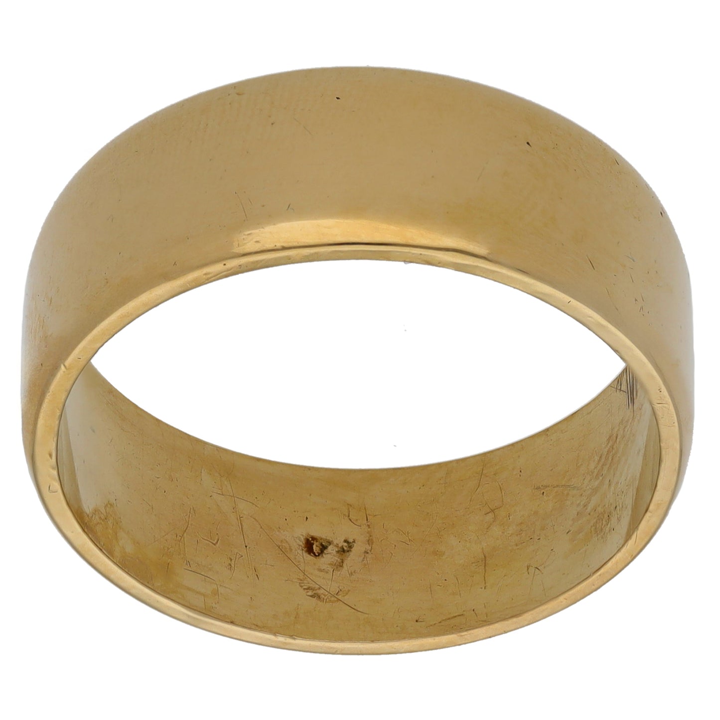 9ct Gold Plain Wedding Ring Size W