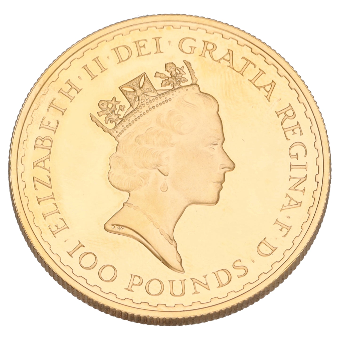 22ct Gold Queen Elizabeth II 1 OZ Britannia Coin 1989