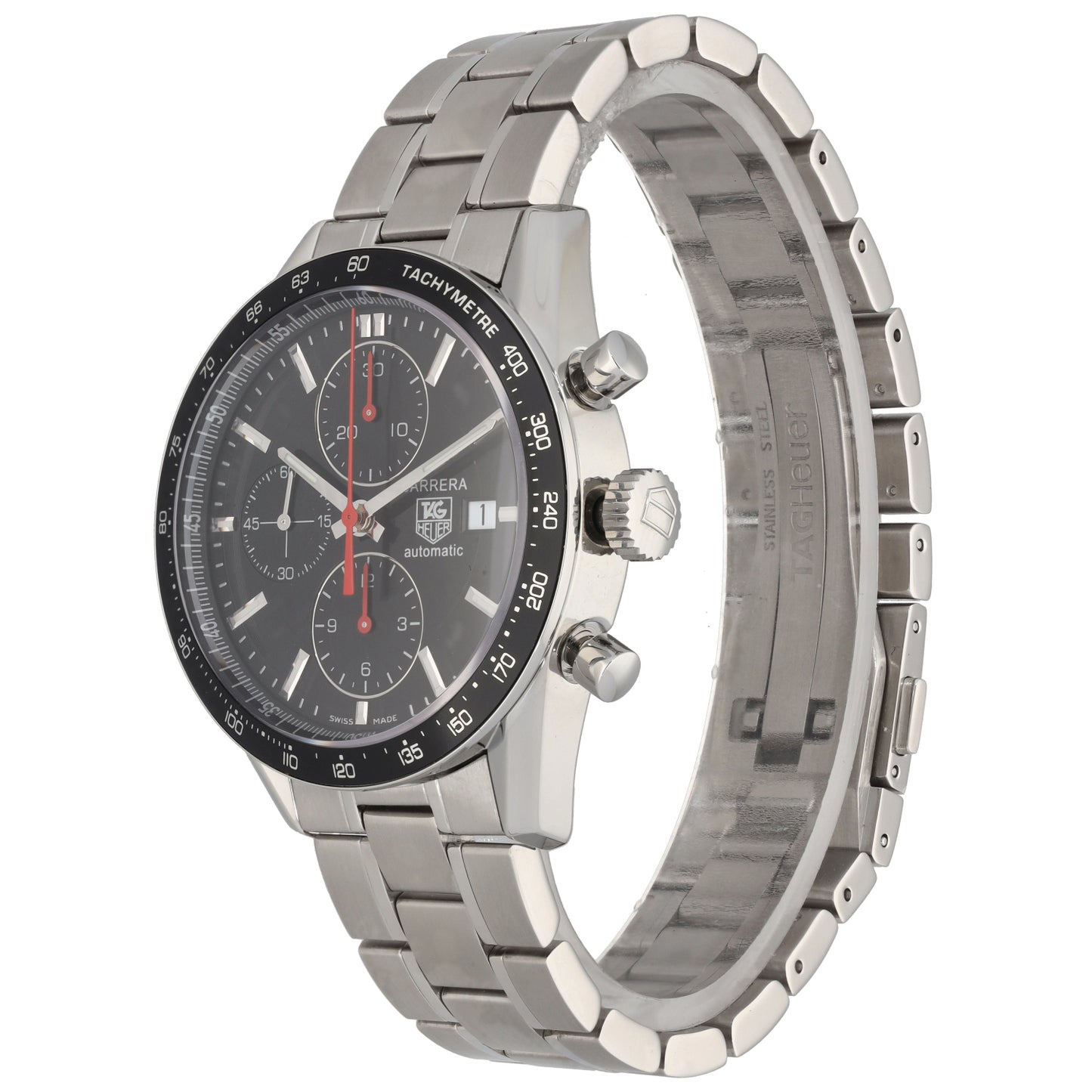 Tag Heuer Carrera CV2014-2 41mm Stainless Steel Watch