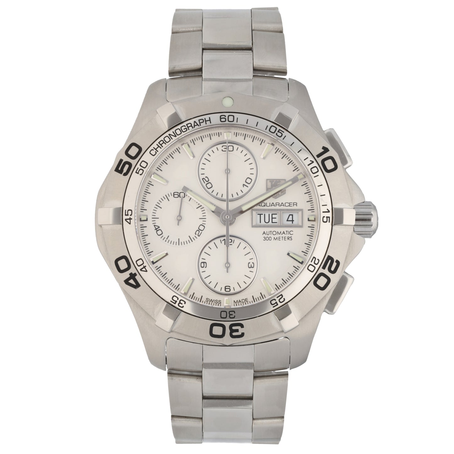 Tag Heuer Aquaracer CAF2011 43mm Stainless Steel Watch