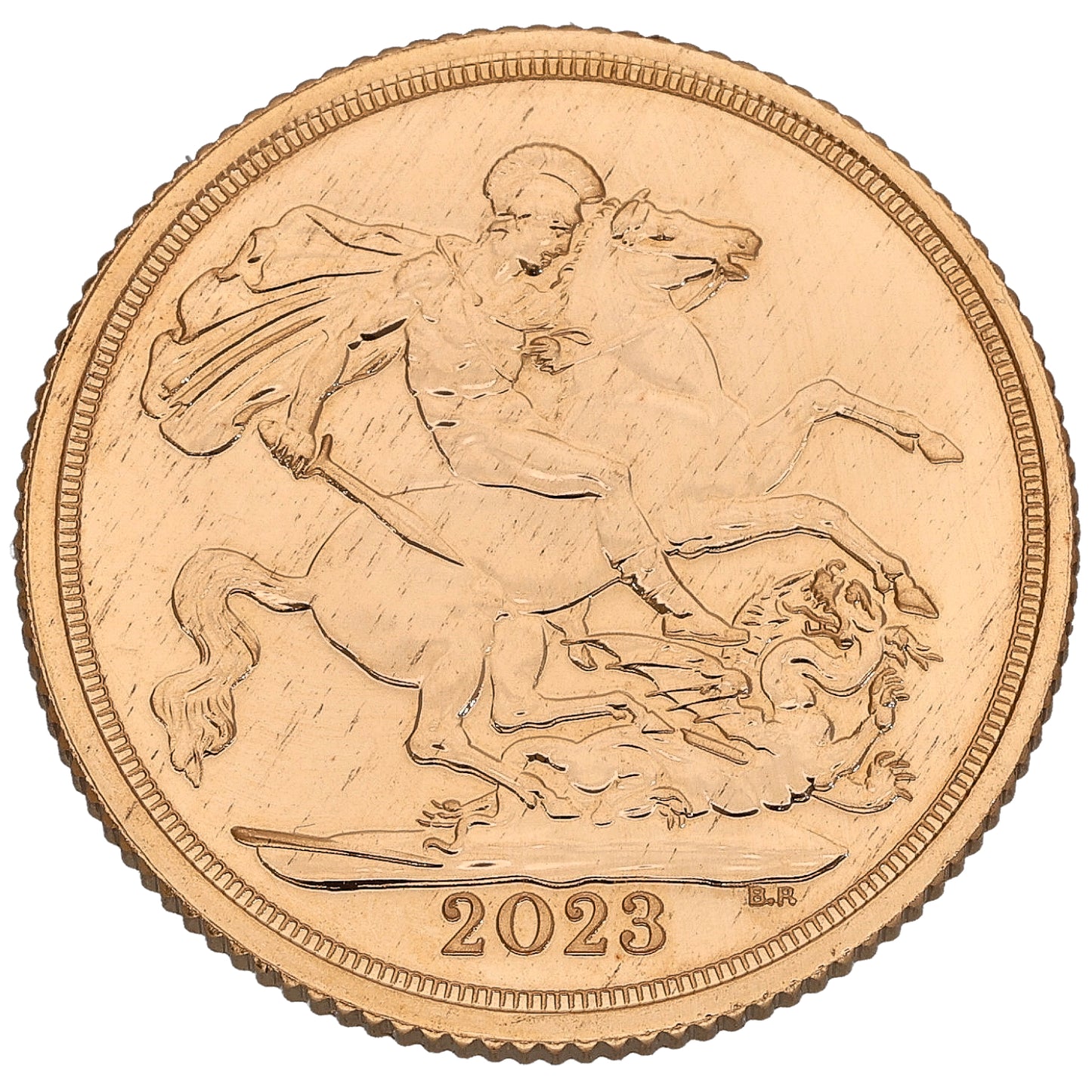 22ct Gold King Charles III Full Sovereign Coin 2023