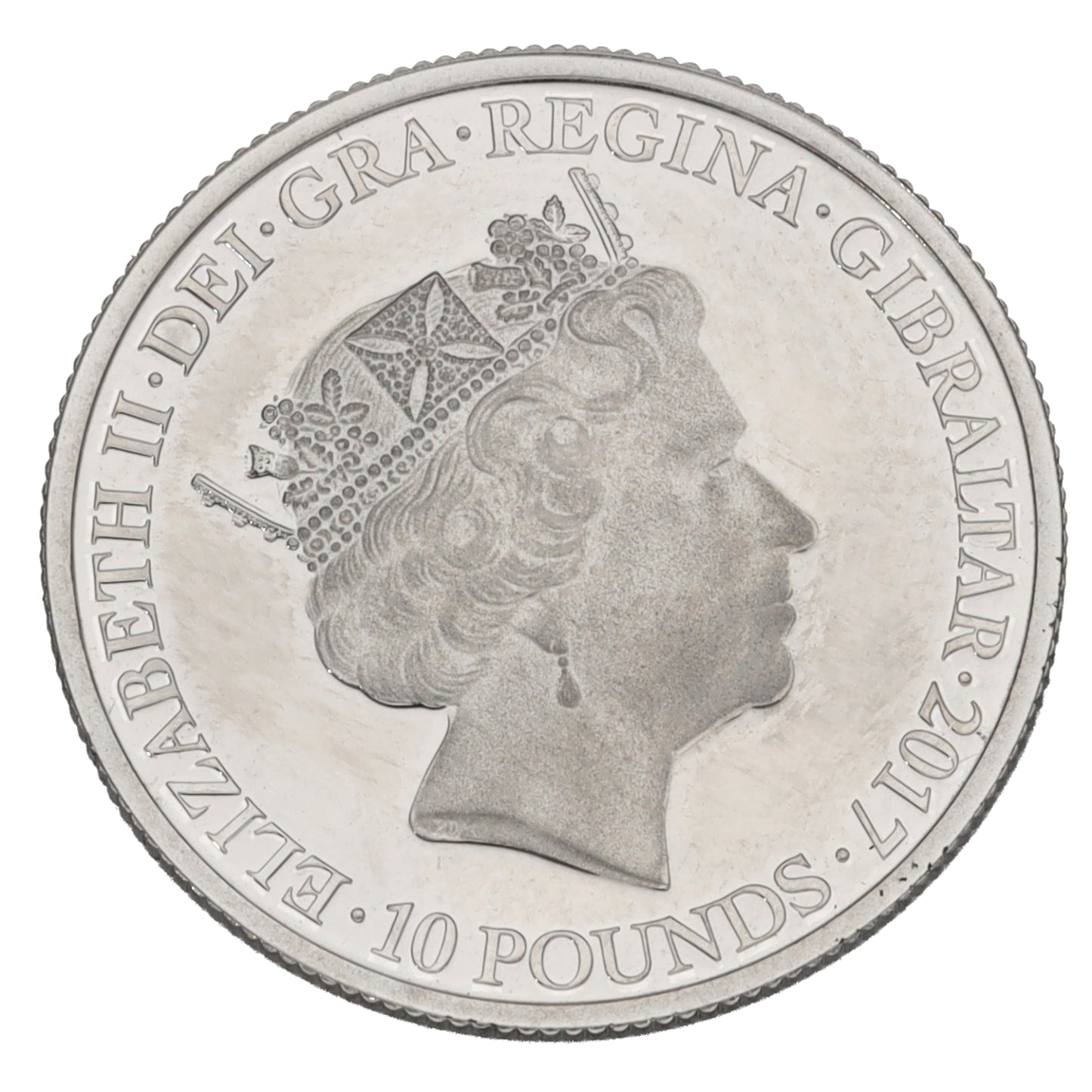 Platinum Queen Elizabeth II & Prince Phillip 70 Years 1/10 OZ Coin 2017