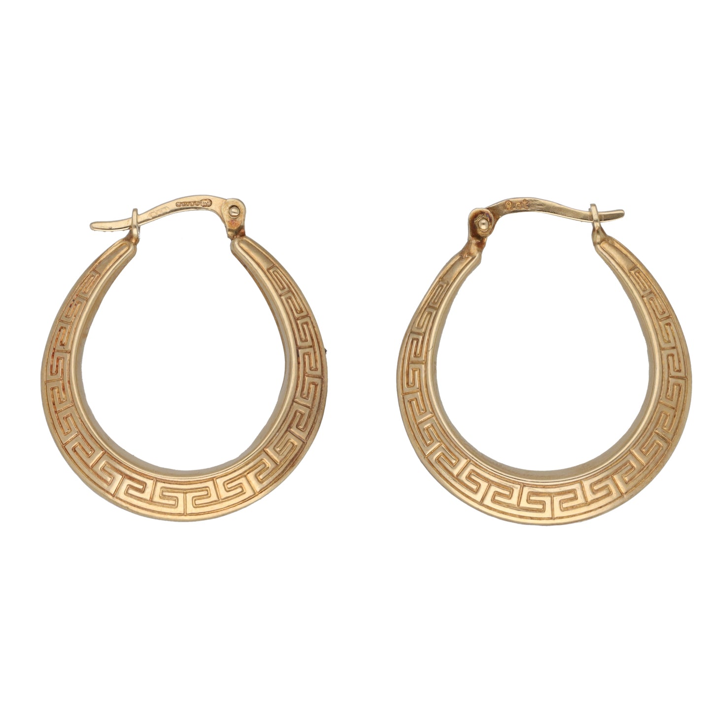 9ct Gold Creole Earrings