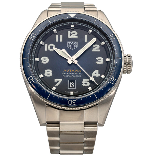 Tag Heuer Classic Autavia WBE5116 42mm Stainless Steel Watch
