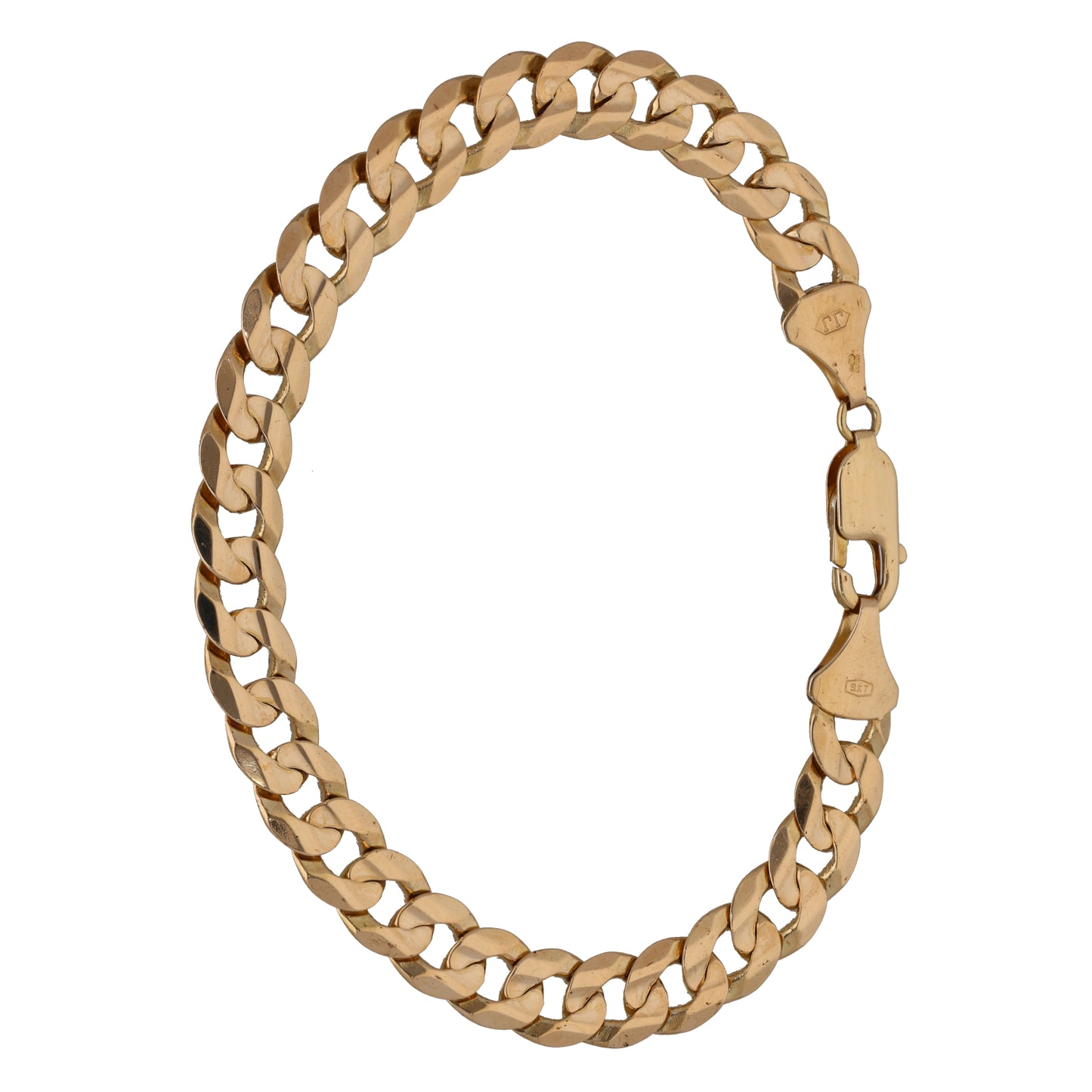 9ct Gold Curb Bracelet