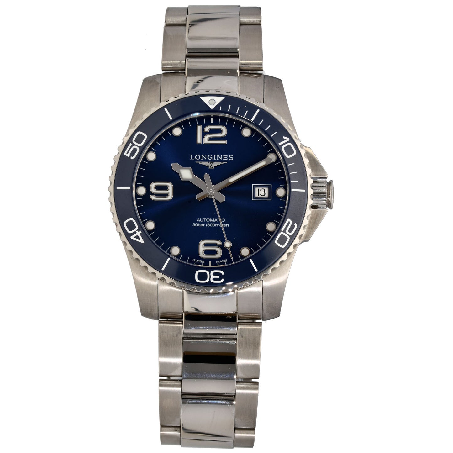 Longines Hydro Conquest L3.781.4 41mm Stainless Steel Watch