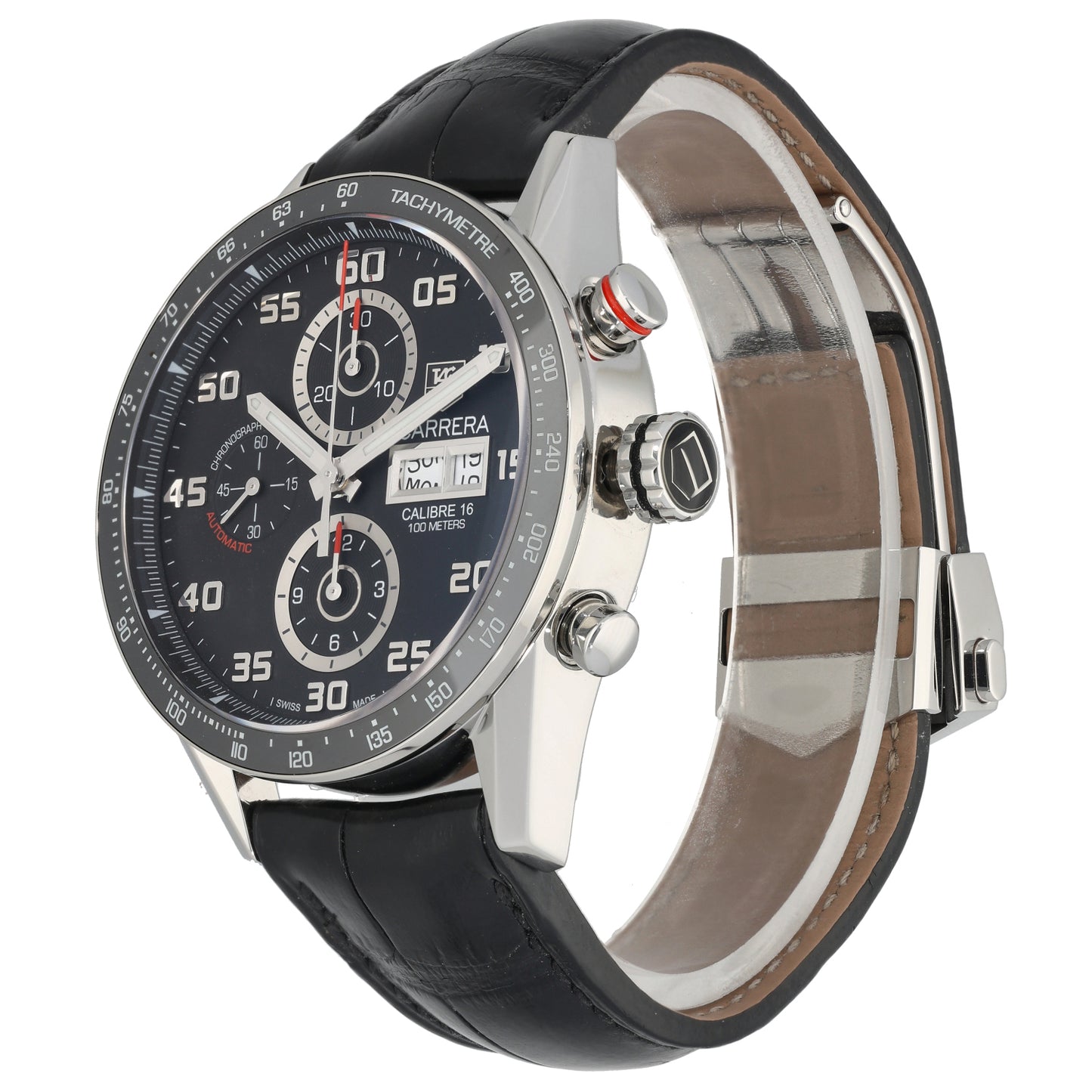 Tag Heuer Carrera CV2A1R 44mm Stainless Steel Watch