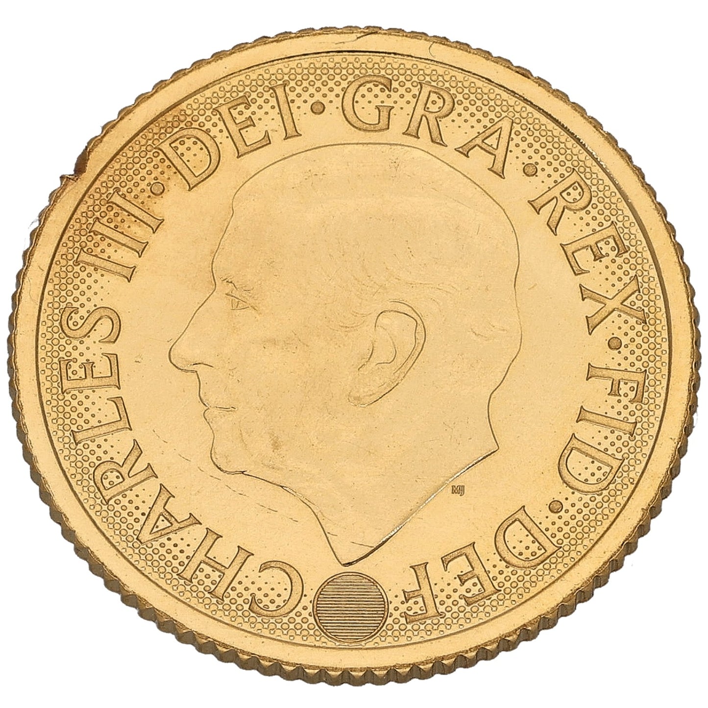22ct Gold King Charles III Half Sovereign Coin 2026