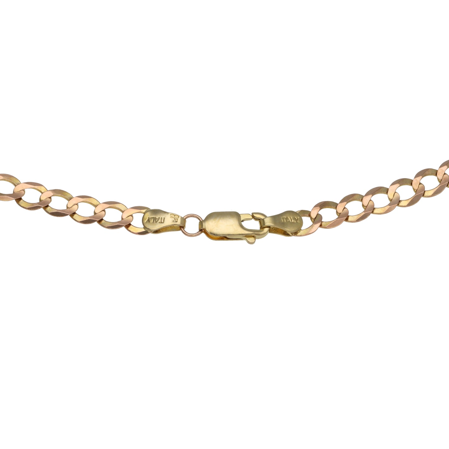 9ct Gold Curb Chain 22"