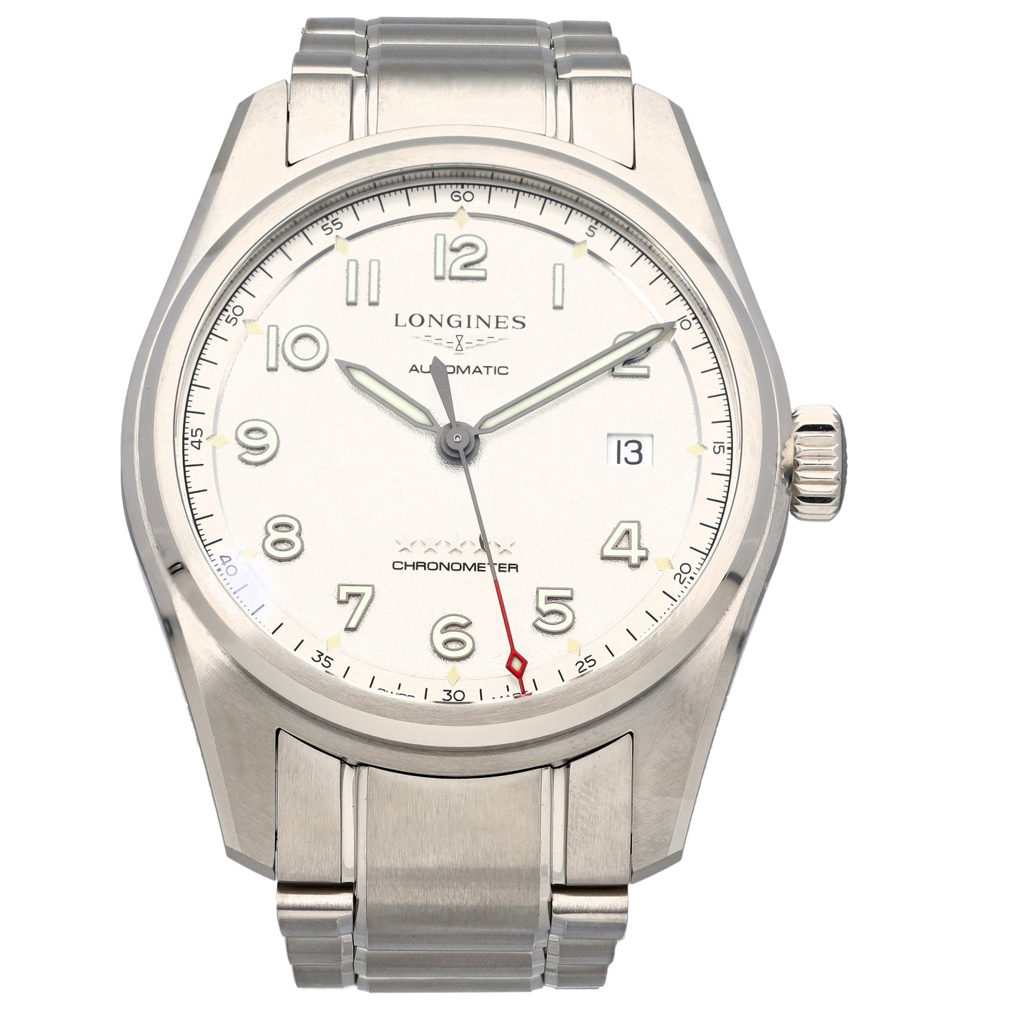 Longines Spirit L3.810.4 40mm Stainless Steel Watch