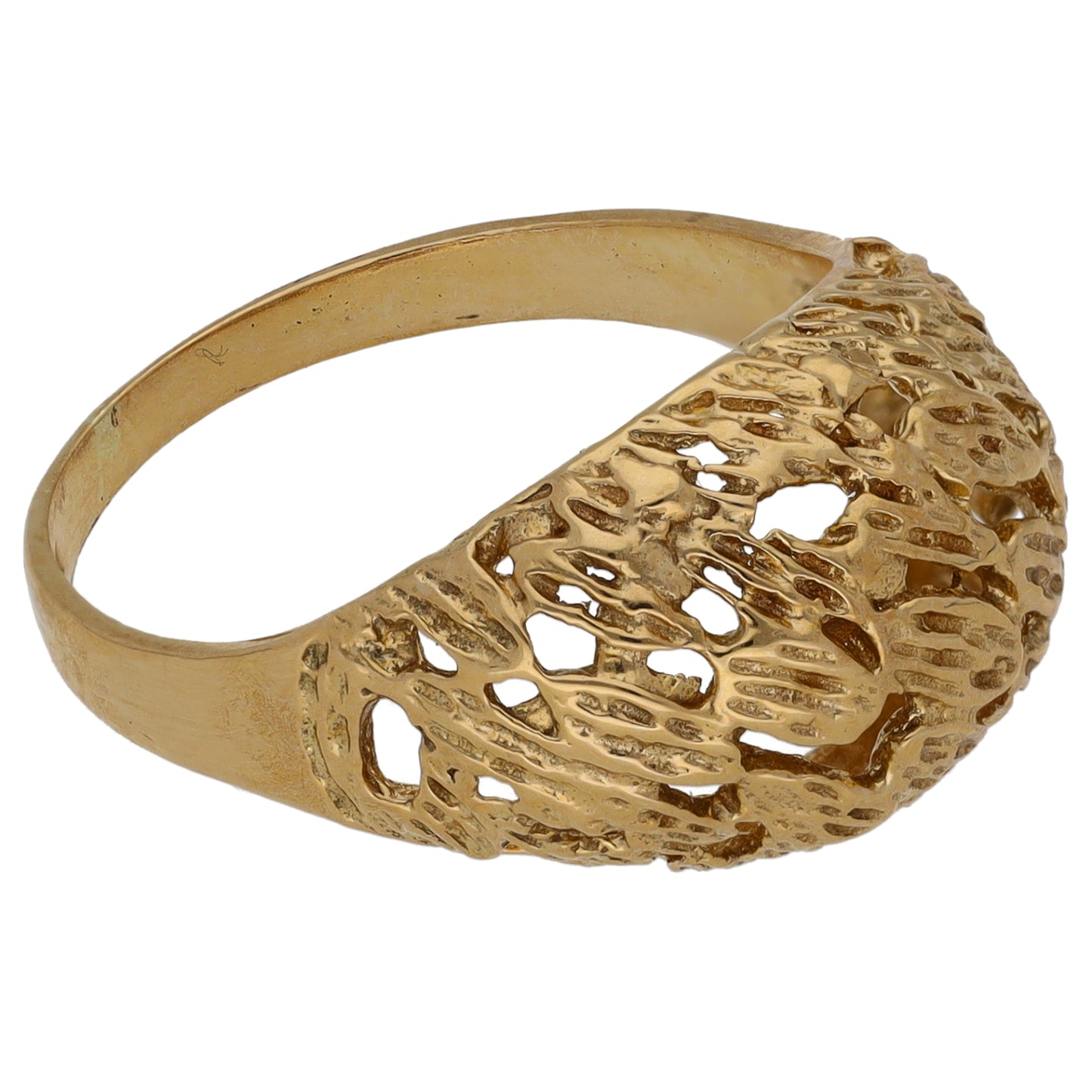 9ct Gold Alternative Ring Size M