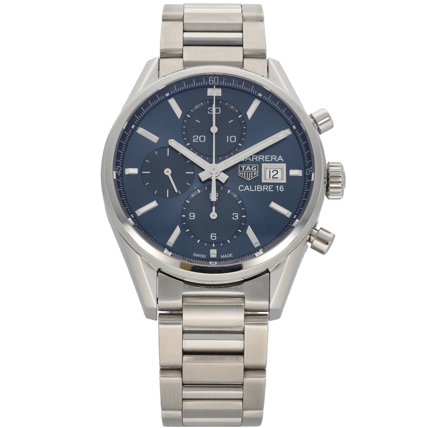 Tag Heuer Carrera CBK2112 41mm Stainless Steel Watch