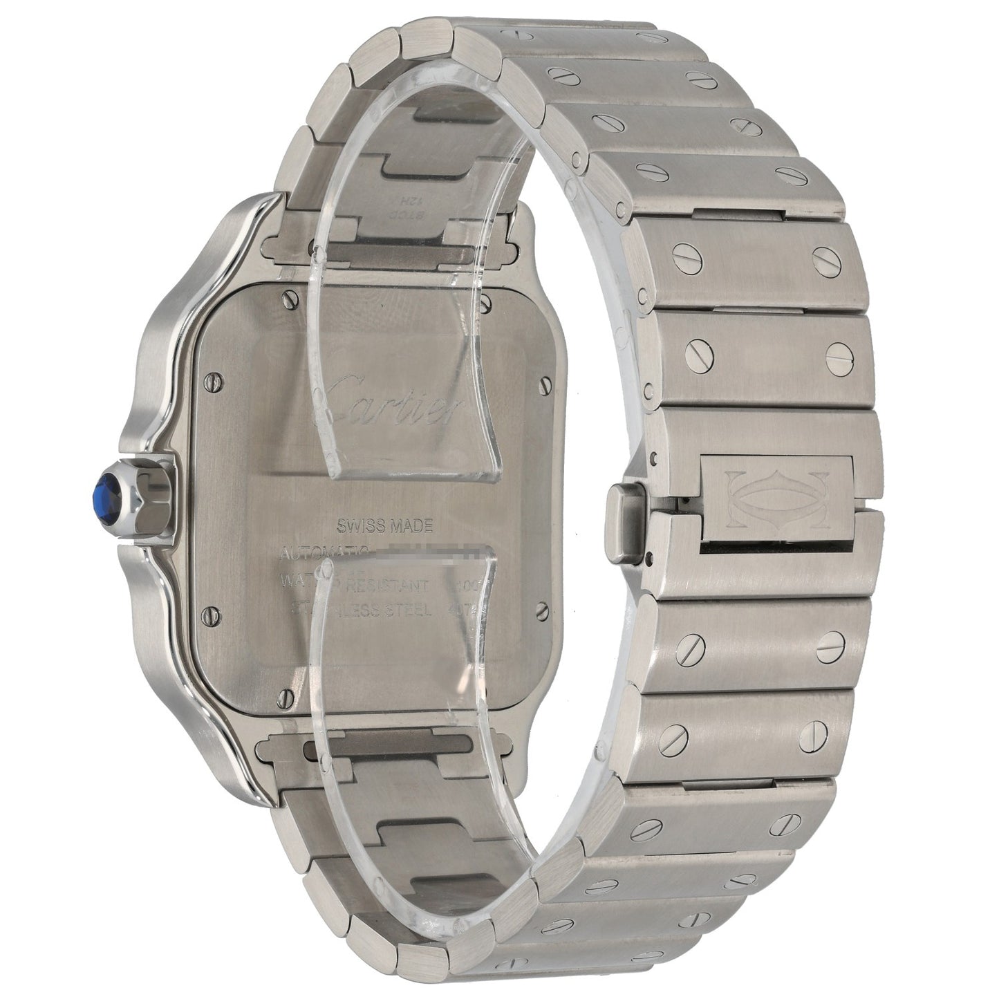 Cartier Santos De Cartier WSSA0048 39.8mm Stainless Steel Watch