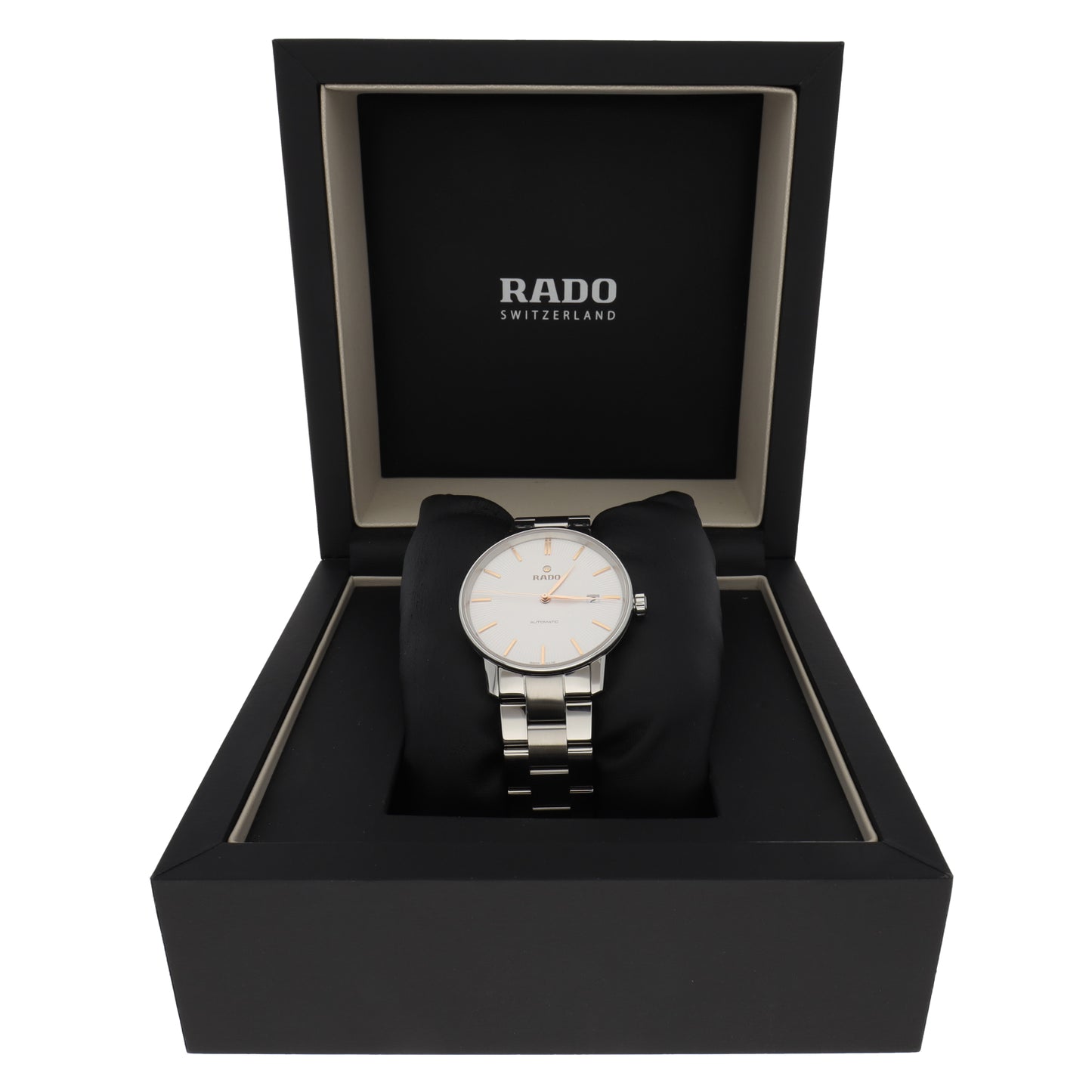 Rado Coupole 763.3860.4 38mm Stainless Steel Watch